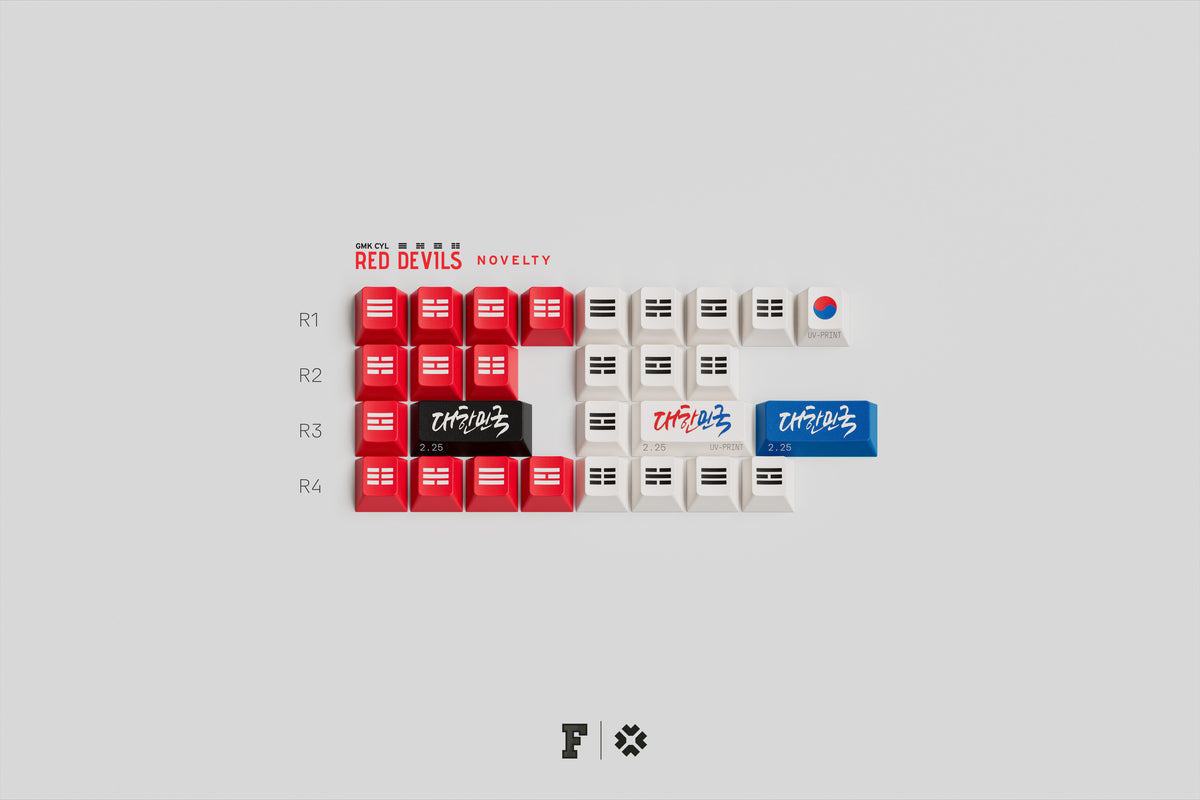 [Group Buy] GMK CYL Red Devils