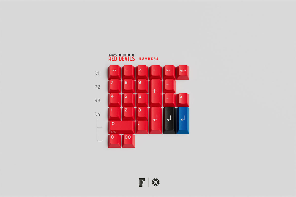 [Group Buy] GMK CYL Red Devils
