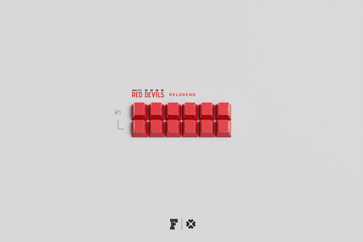 [Group Buy] GMK CYL Red Devils