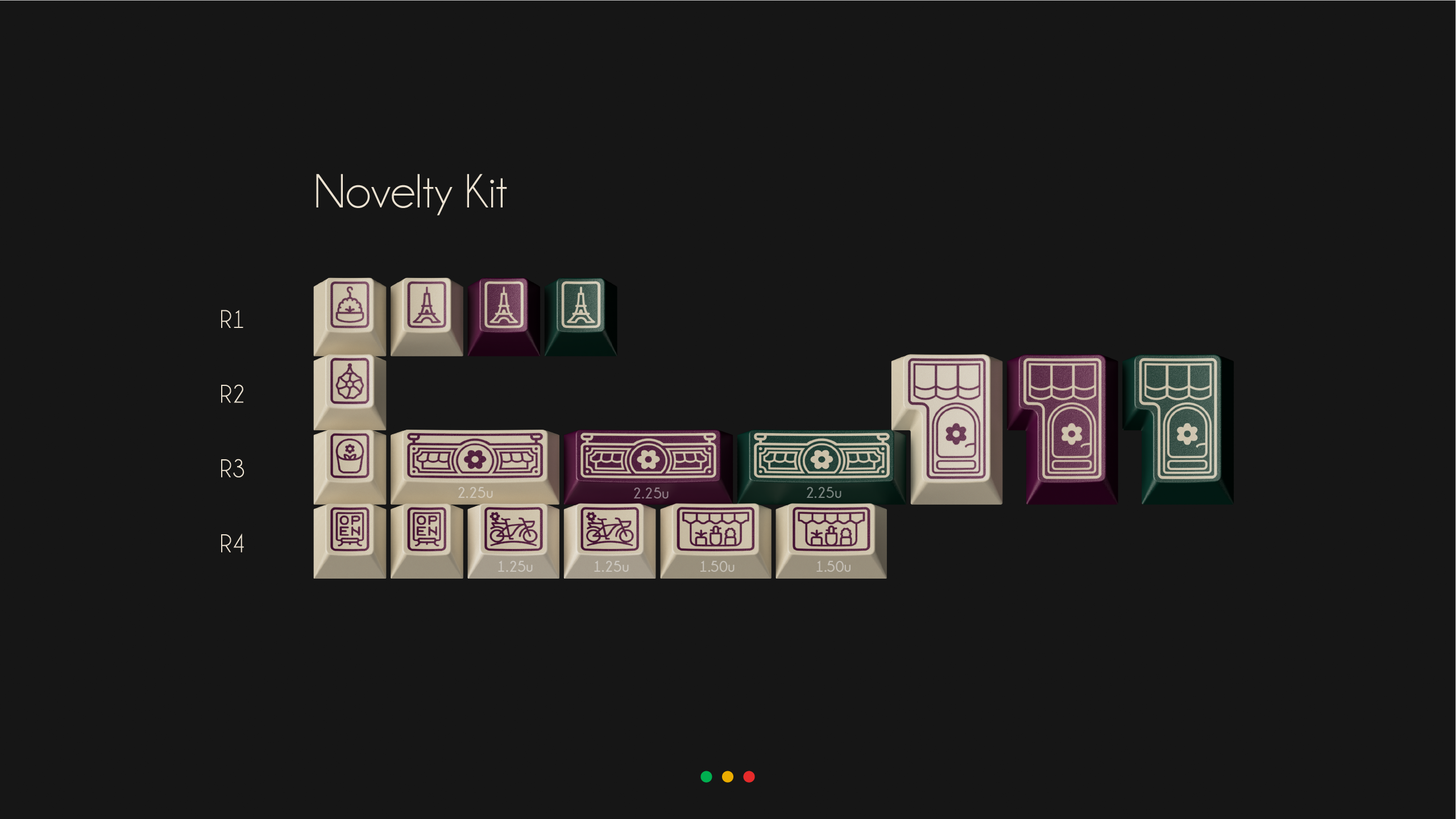 [In Stock] GMK Fleuriste