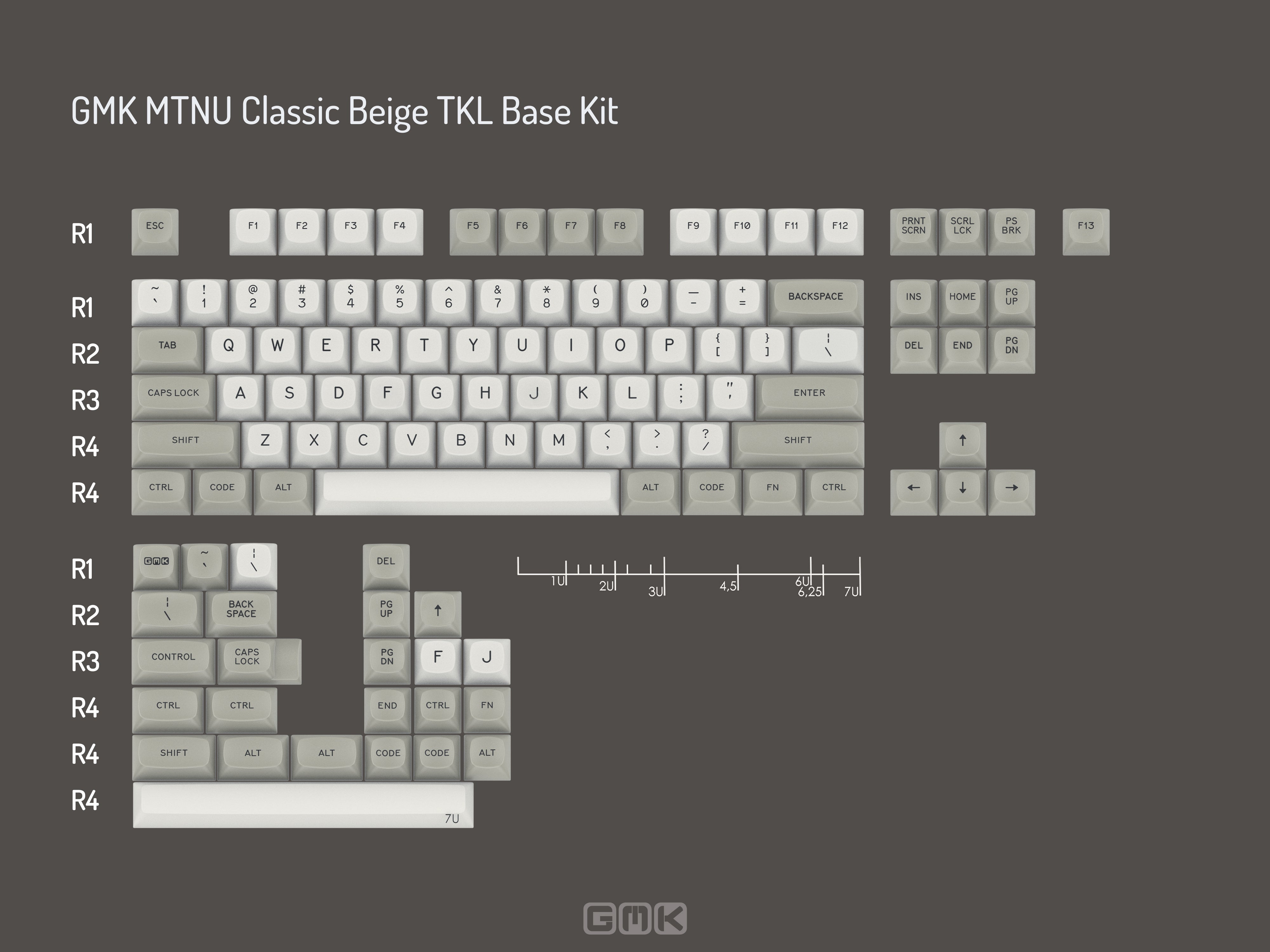 [Pre-Order] GMK MTNU Classic Beige Keycaps