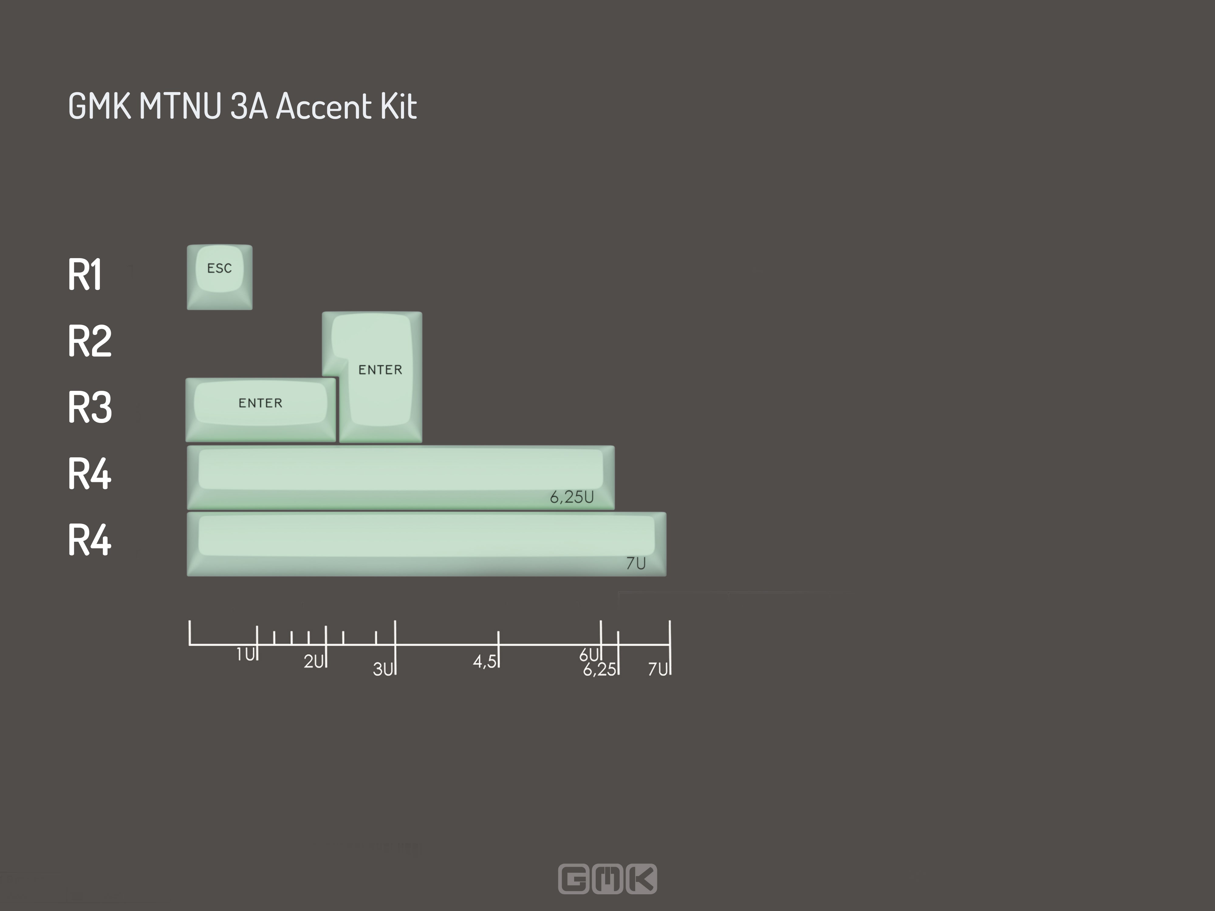 [In Stock] GMK MTNU Classic Beige Keycaps
