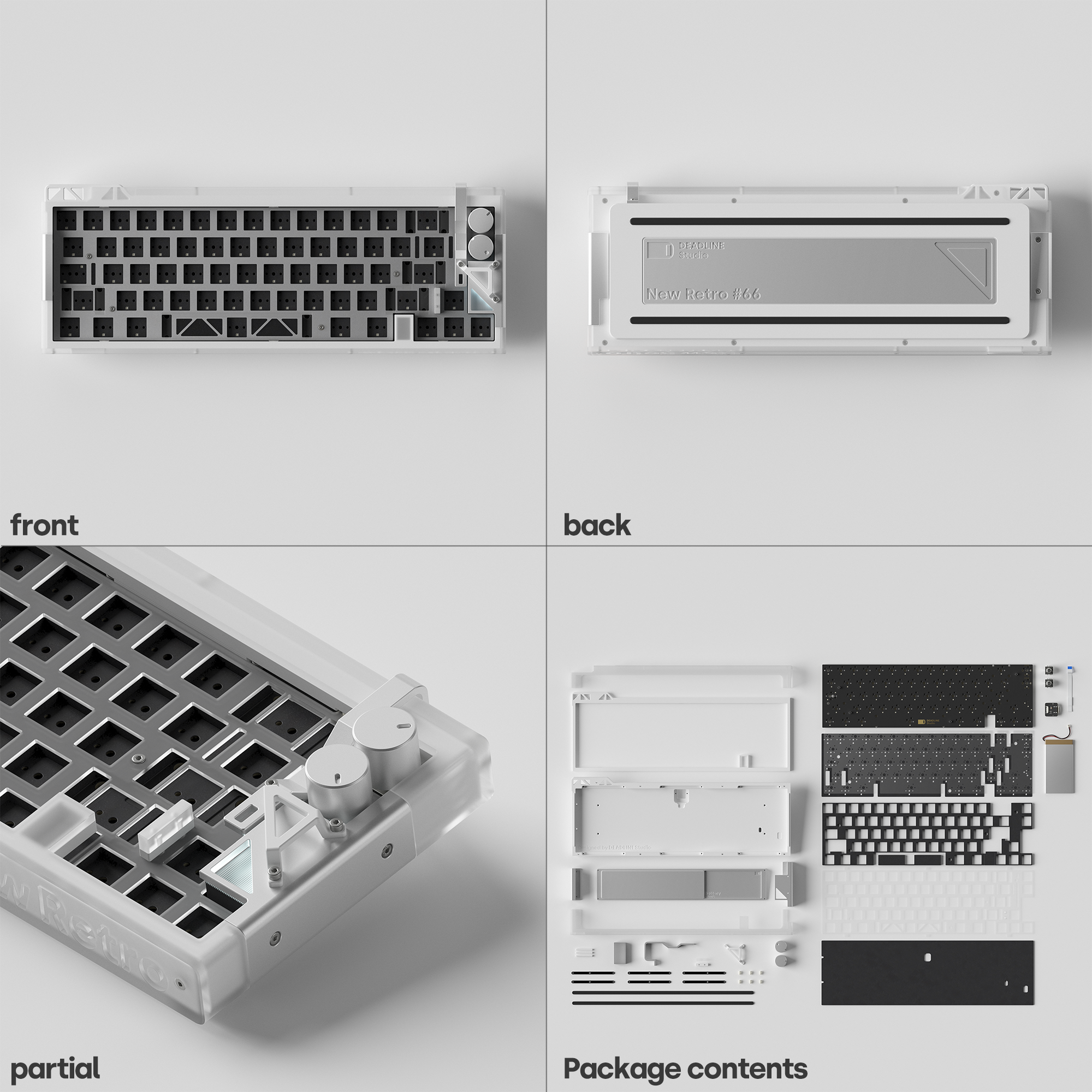 [Group Buy] DEADLINE Studio NewRetro#66v3 Keyboard Kit