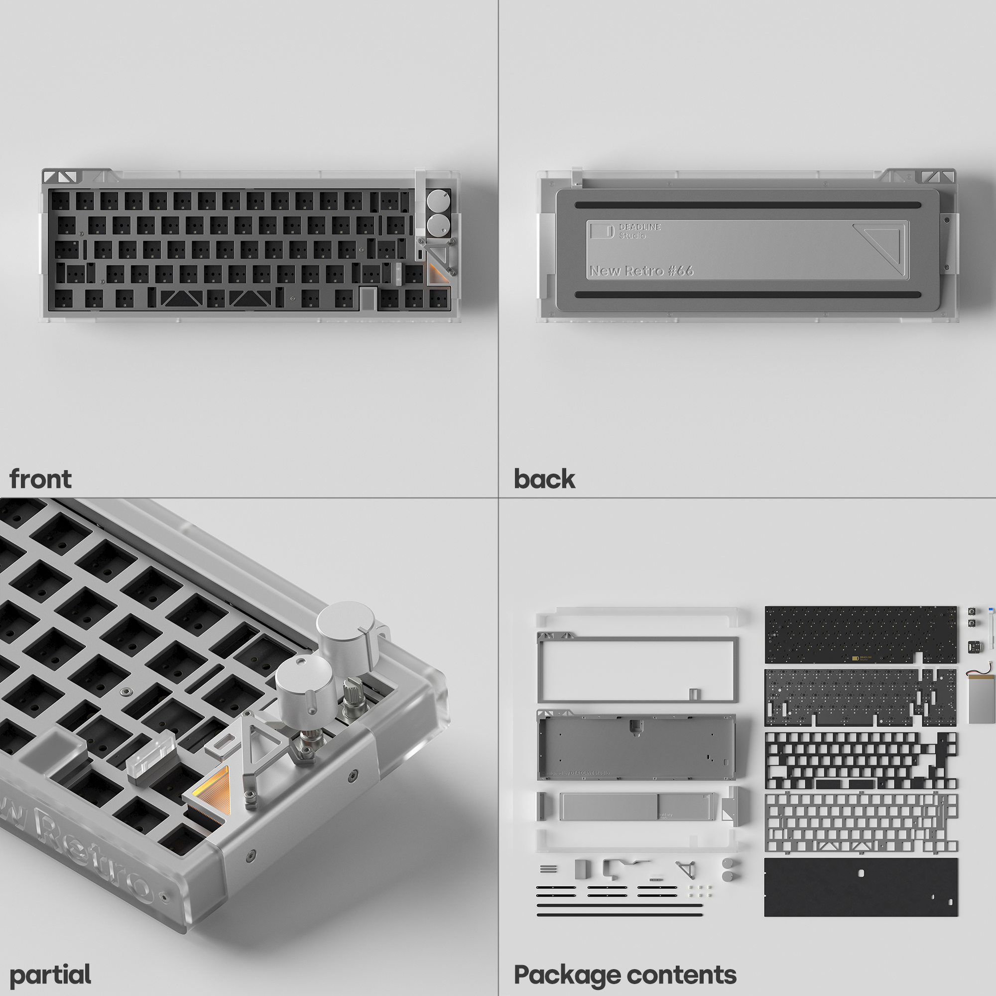 [Group Buy] DEADLINE Studio NewRetro#66v3 Keyboard Kit