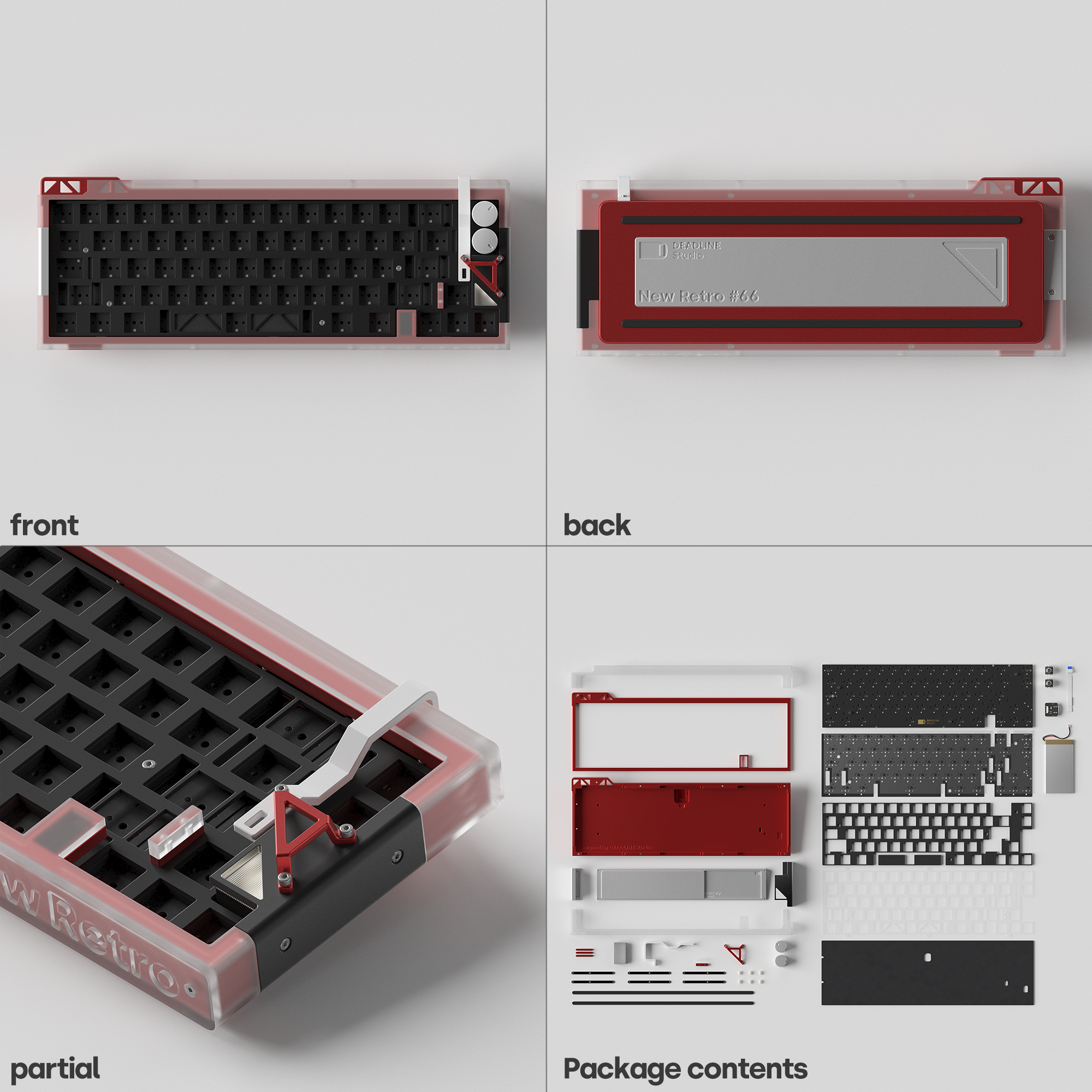 [Group Buy] DEADLINE Studio NewRetro#66v3 Keyboard Kit