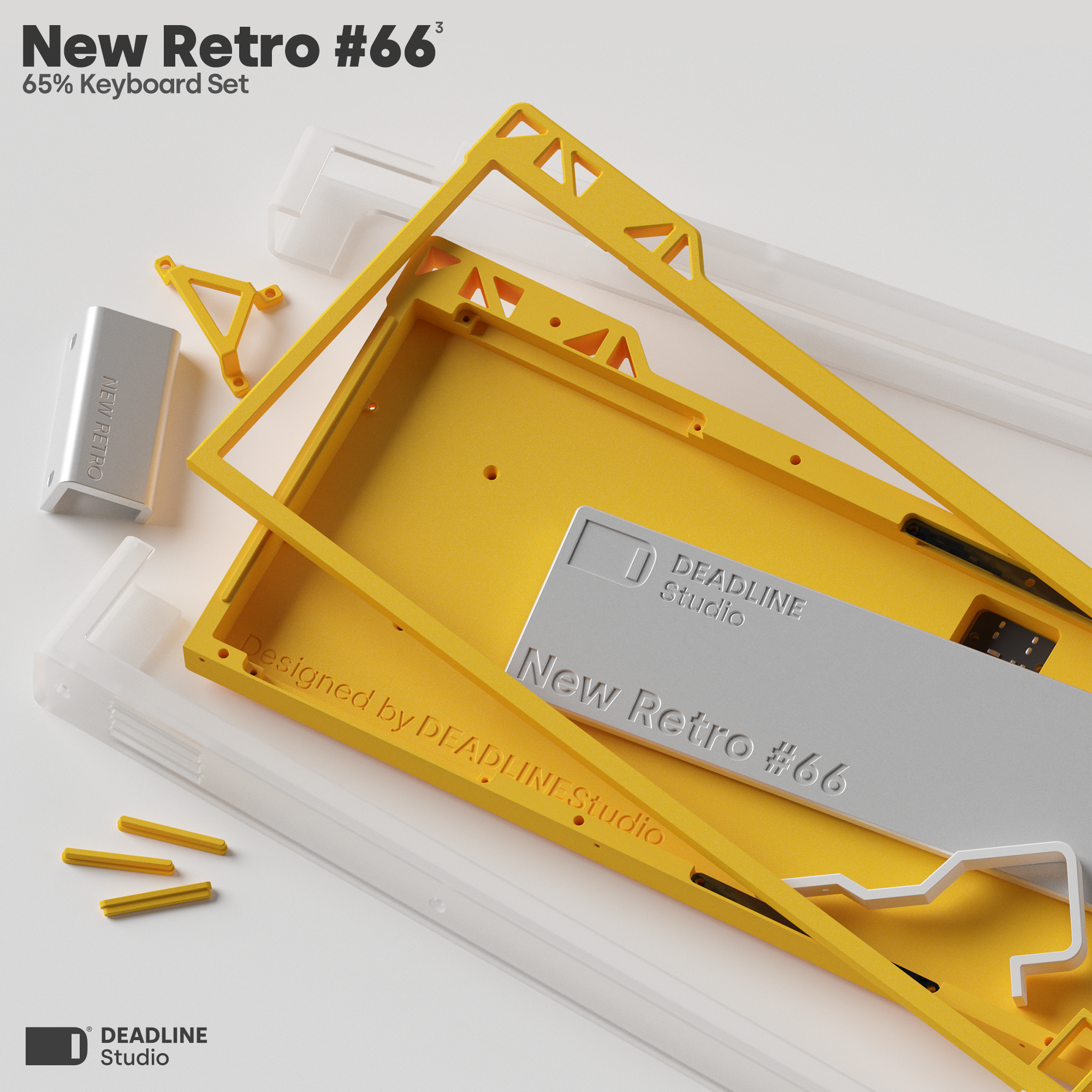 [Group Buy] DEADLINE Studio NewRetro#66v3 Keyboard Kit