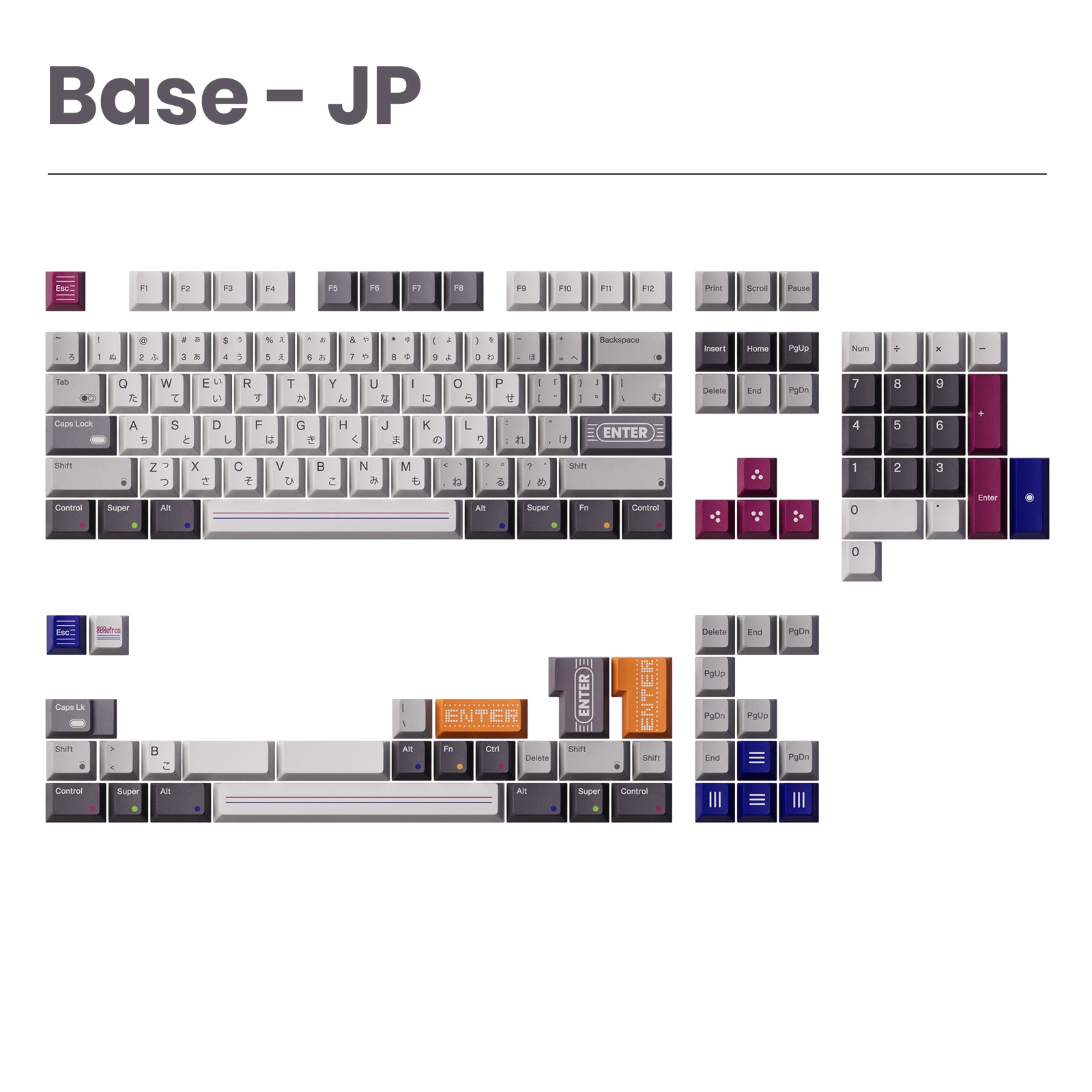 [Pre-Order] 80Retros Game 1989 R3 Keycap