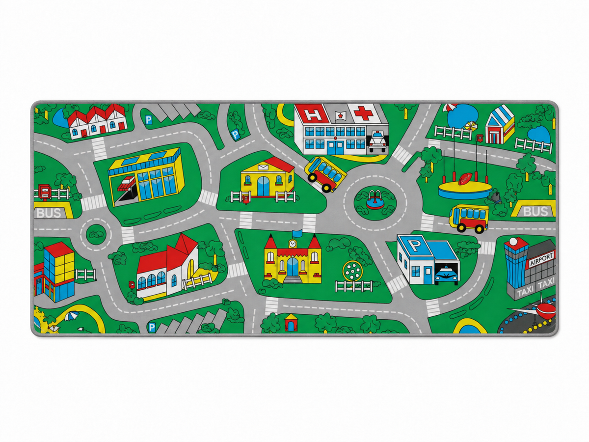 [In Stock] Busy Town Deskmat