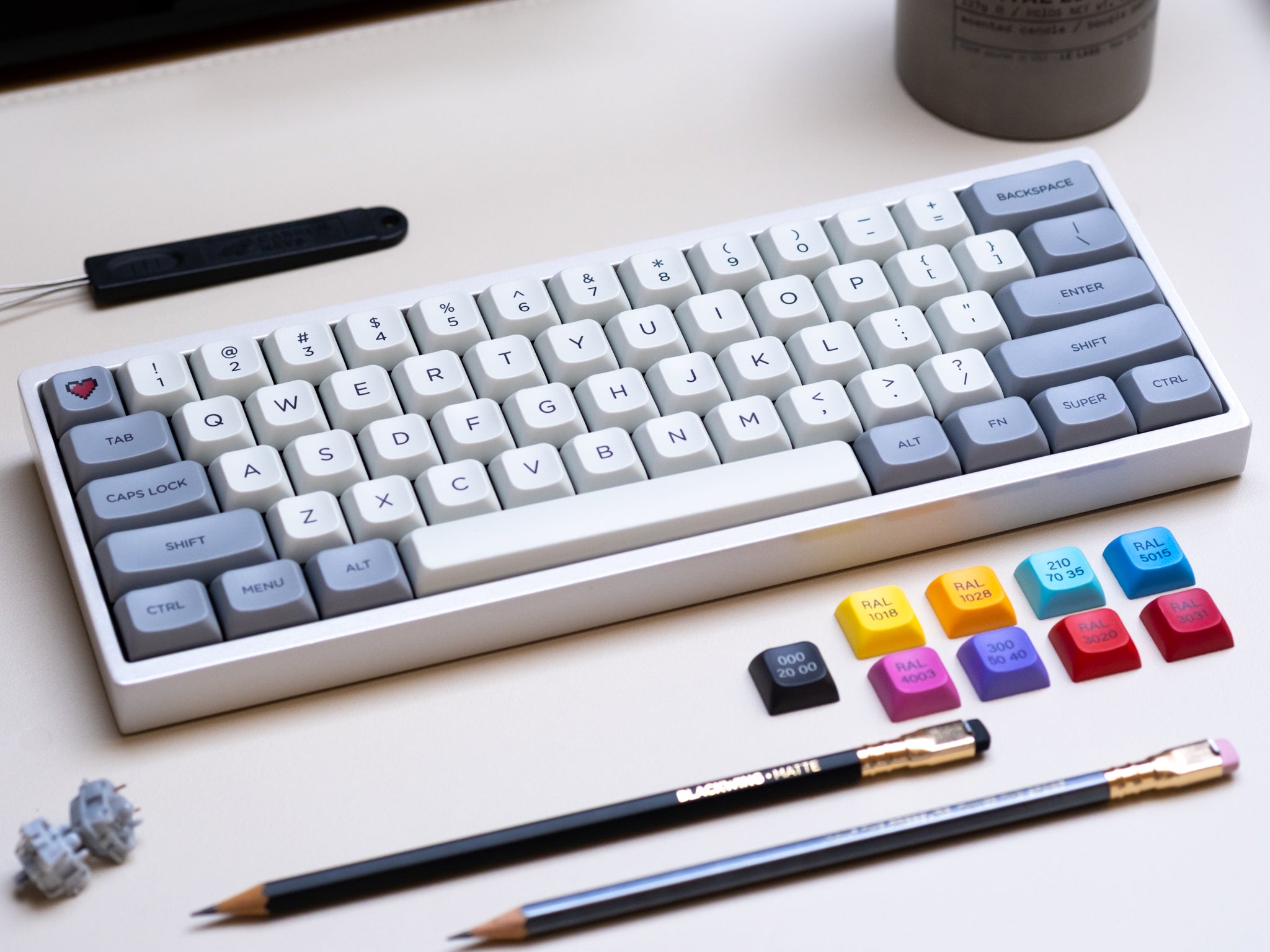 [Pre-Order] PBS Granite Keycap Set