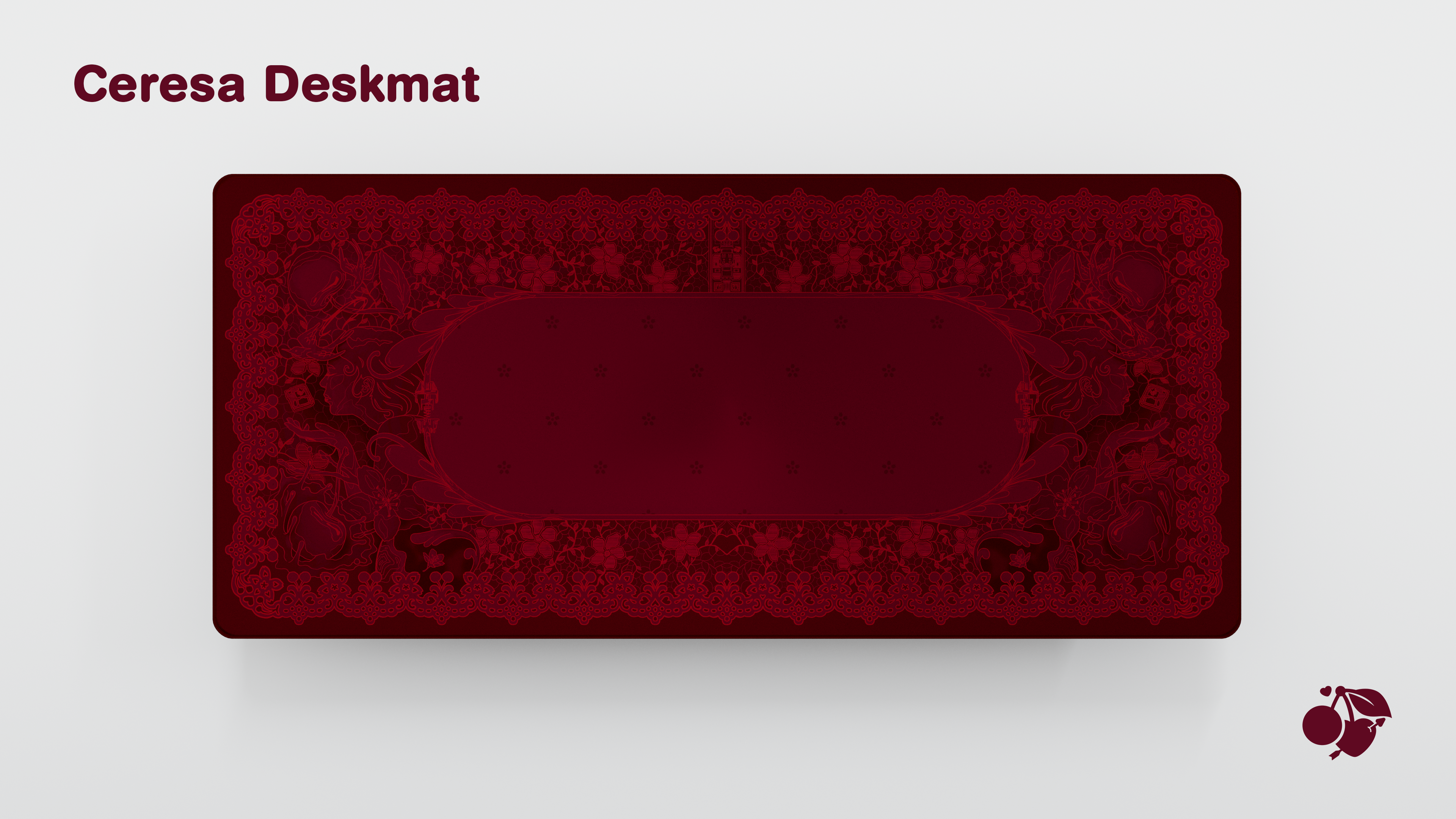 [In Stock] Cherry Love Deskmat