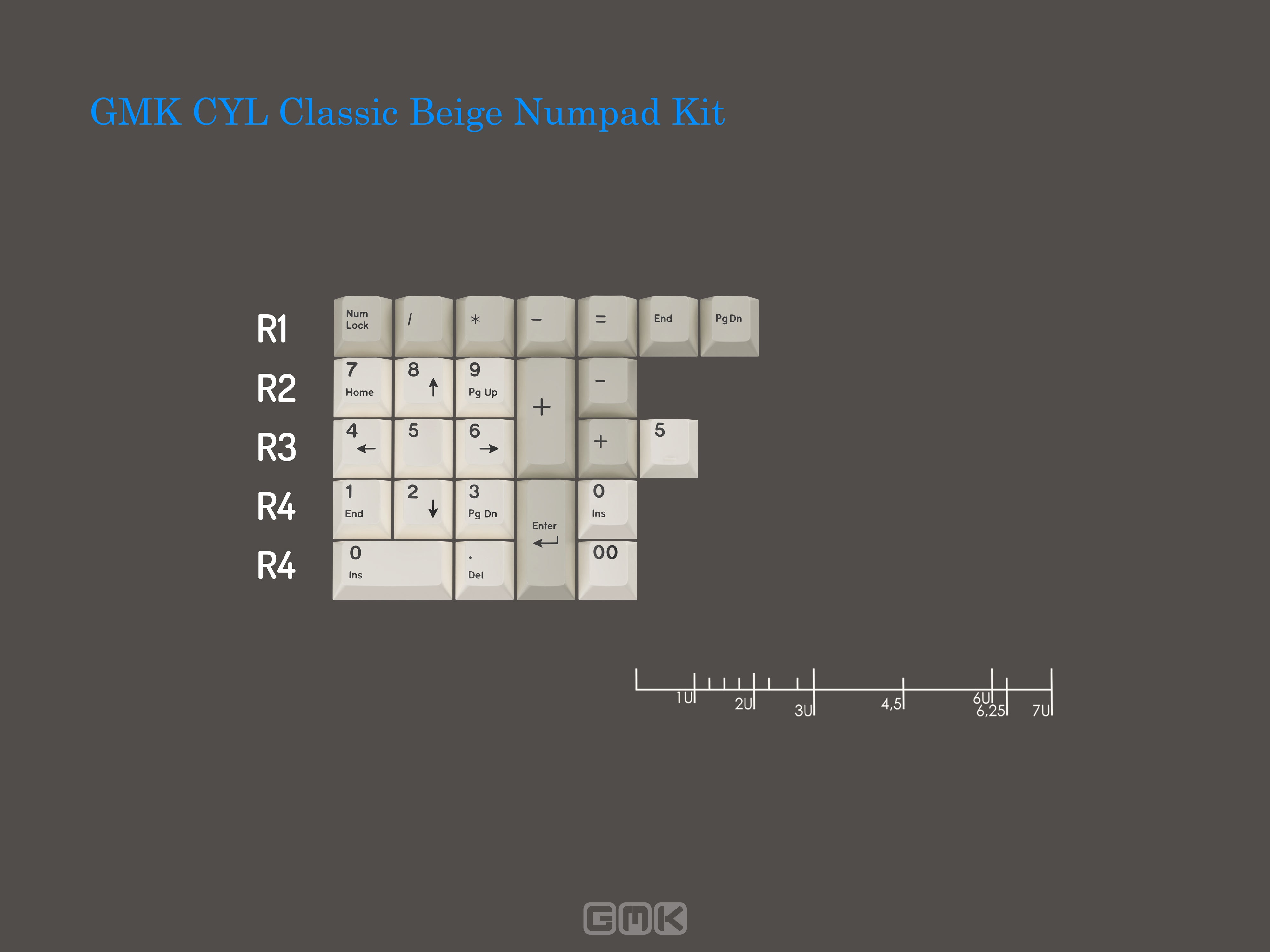 [In Stock] GMK CYL Classic Beige