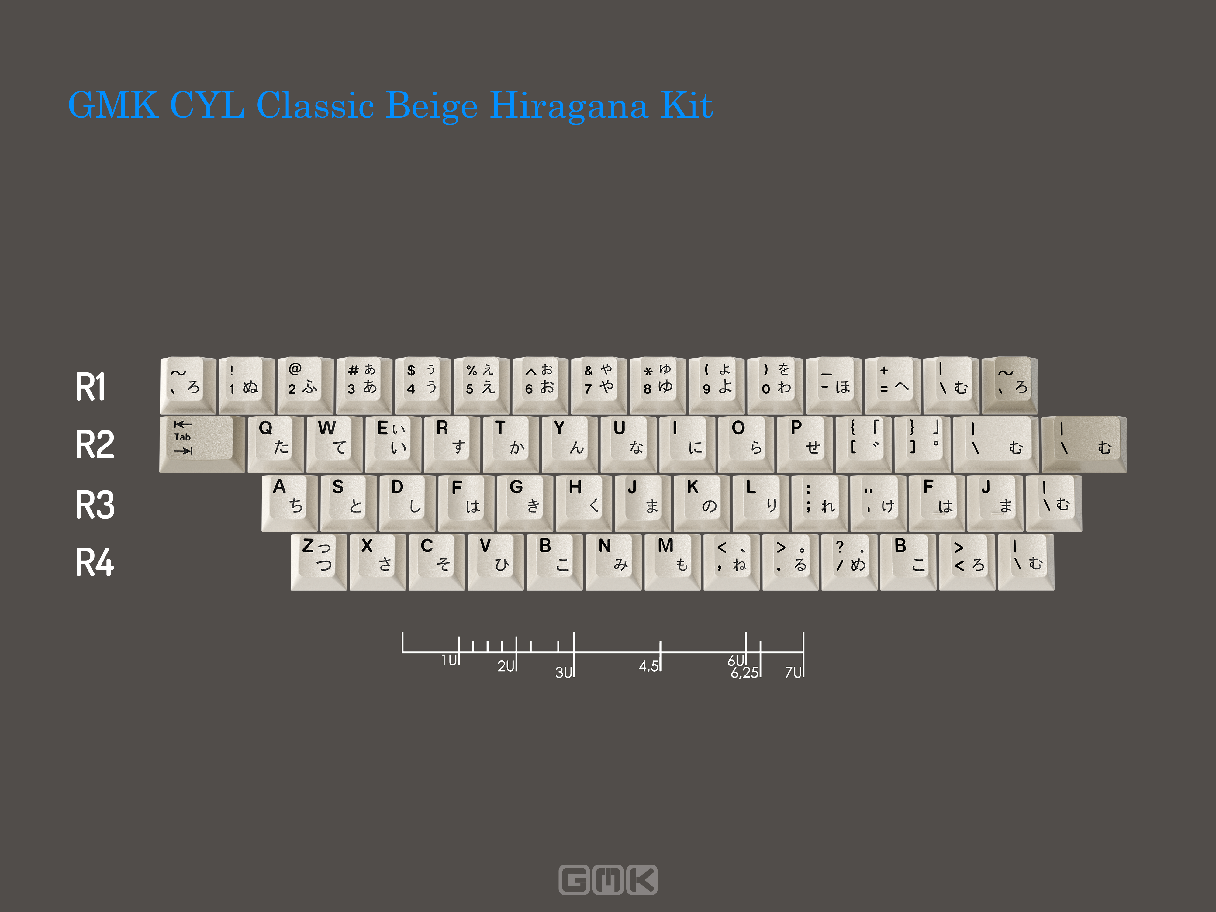 [In Stock] GMK CYL Classic Beige