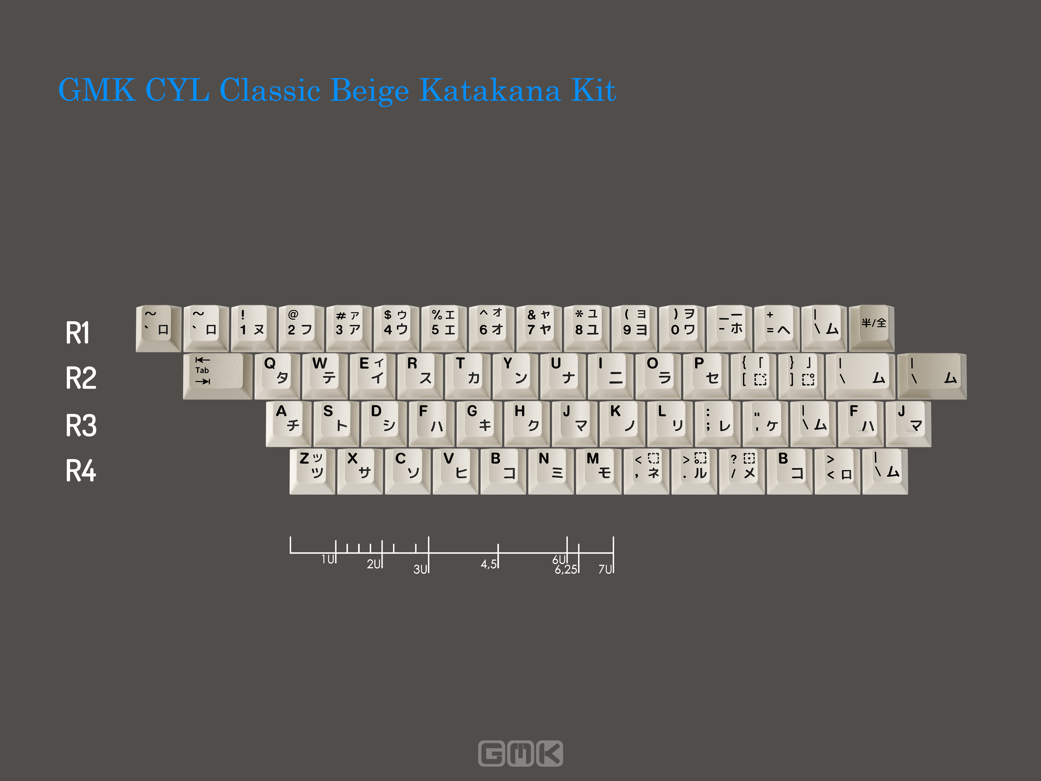 [In Stock] GMK CYL Classic Beige