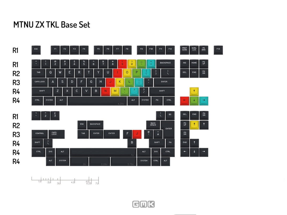 [In Stock] GMK MTNU ZX