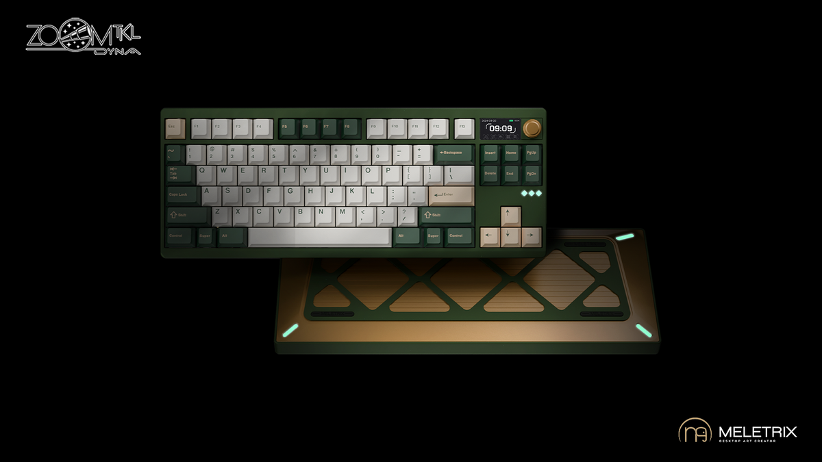 [In Stock] MELETRIX ZOOM TKL DYNA KEYBOARD
