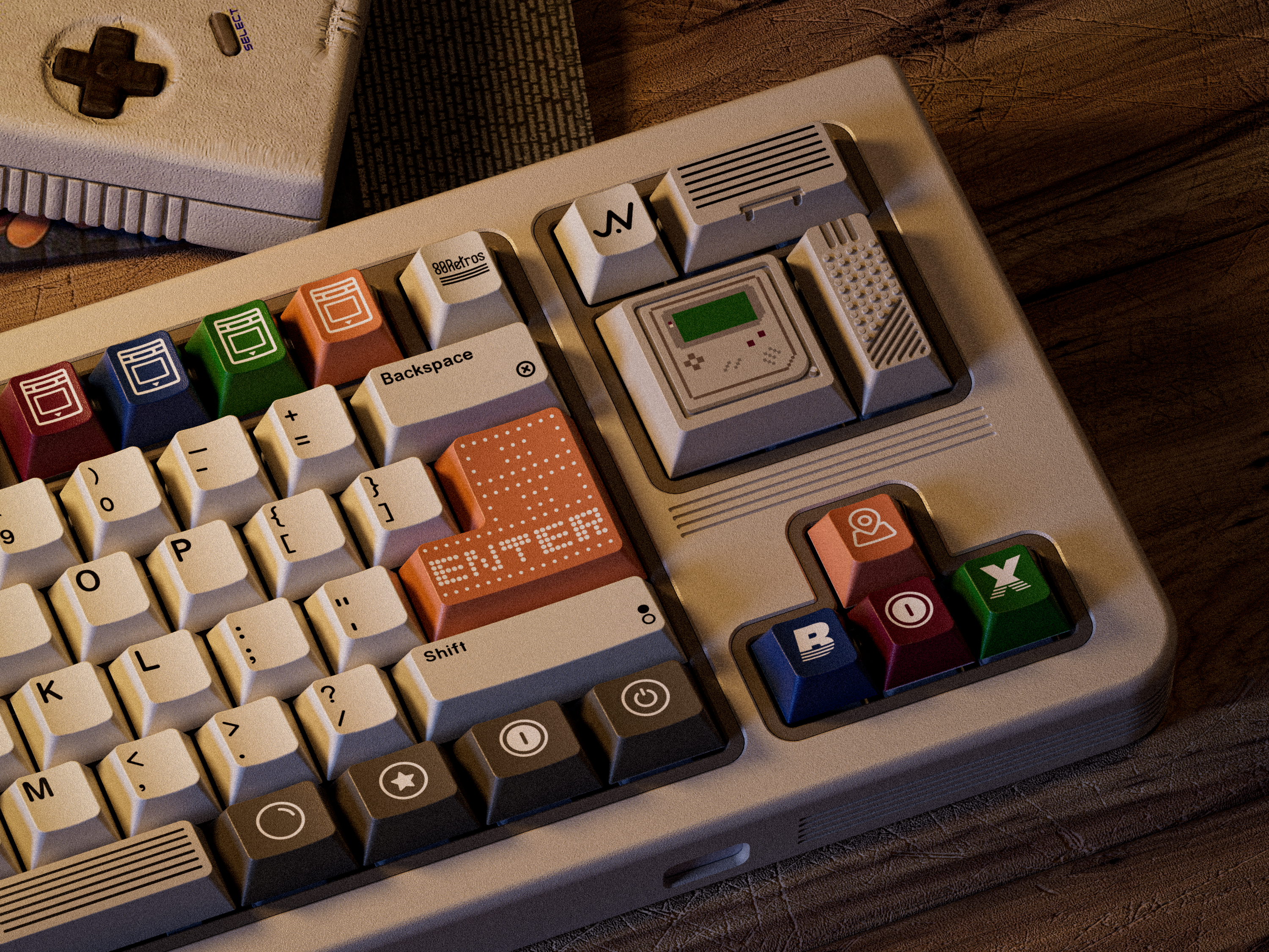 [In Stock] GAME 1989 Heritage Keycap Set