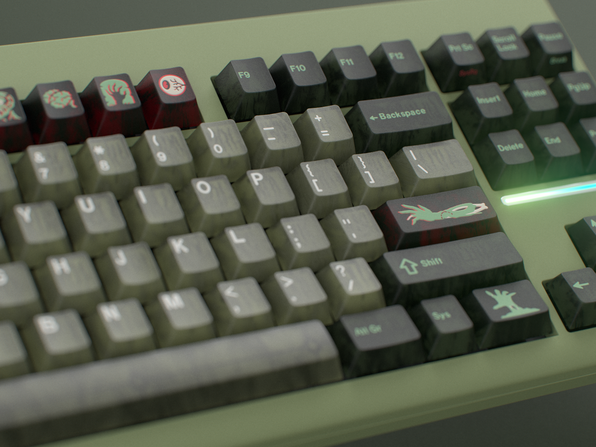 [Group Buy] GMK CYL Zombie