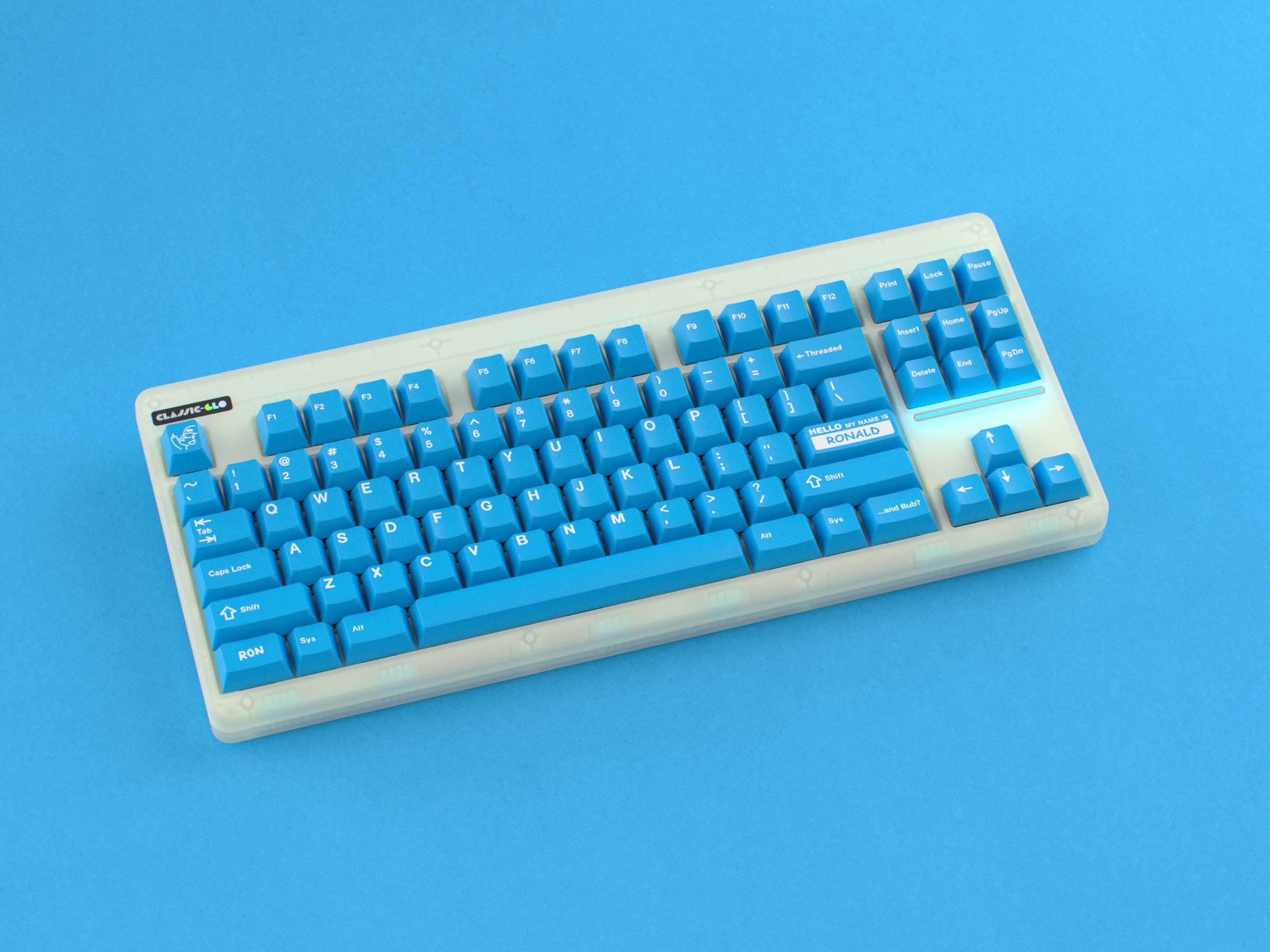 [Group Buy] GMK CYL Unobtainium Blue