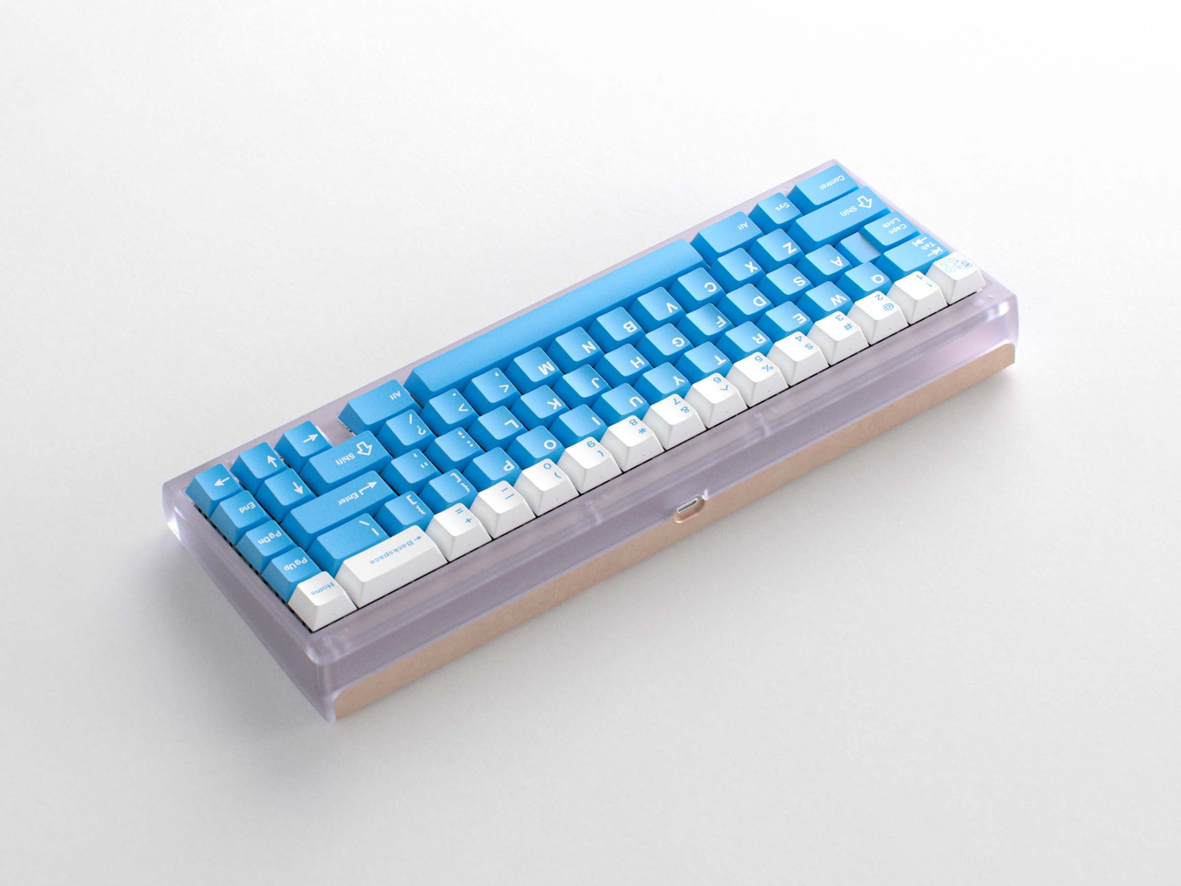 [Group Buy] GMK CYL Unobtainium Blue