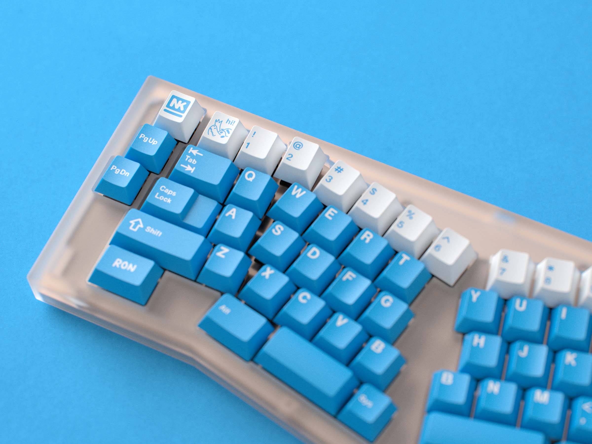 [Group Buy] GMK CYL Unobtainium Blue