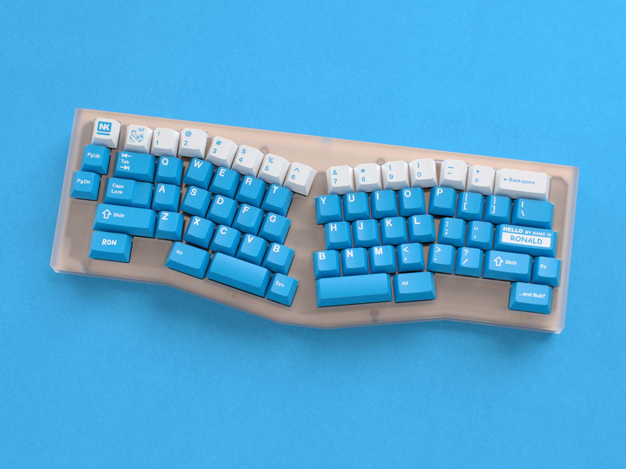 [Group Buy] GMK CYL Unobtainium Blue