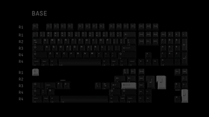 [In Stock] GMK CYL Grey on Black