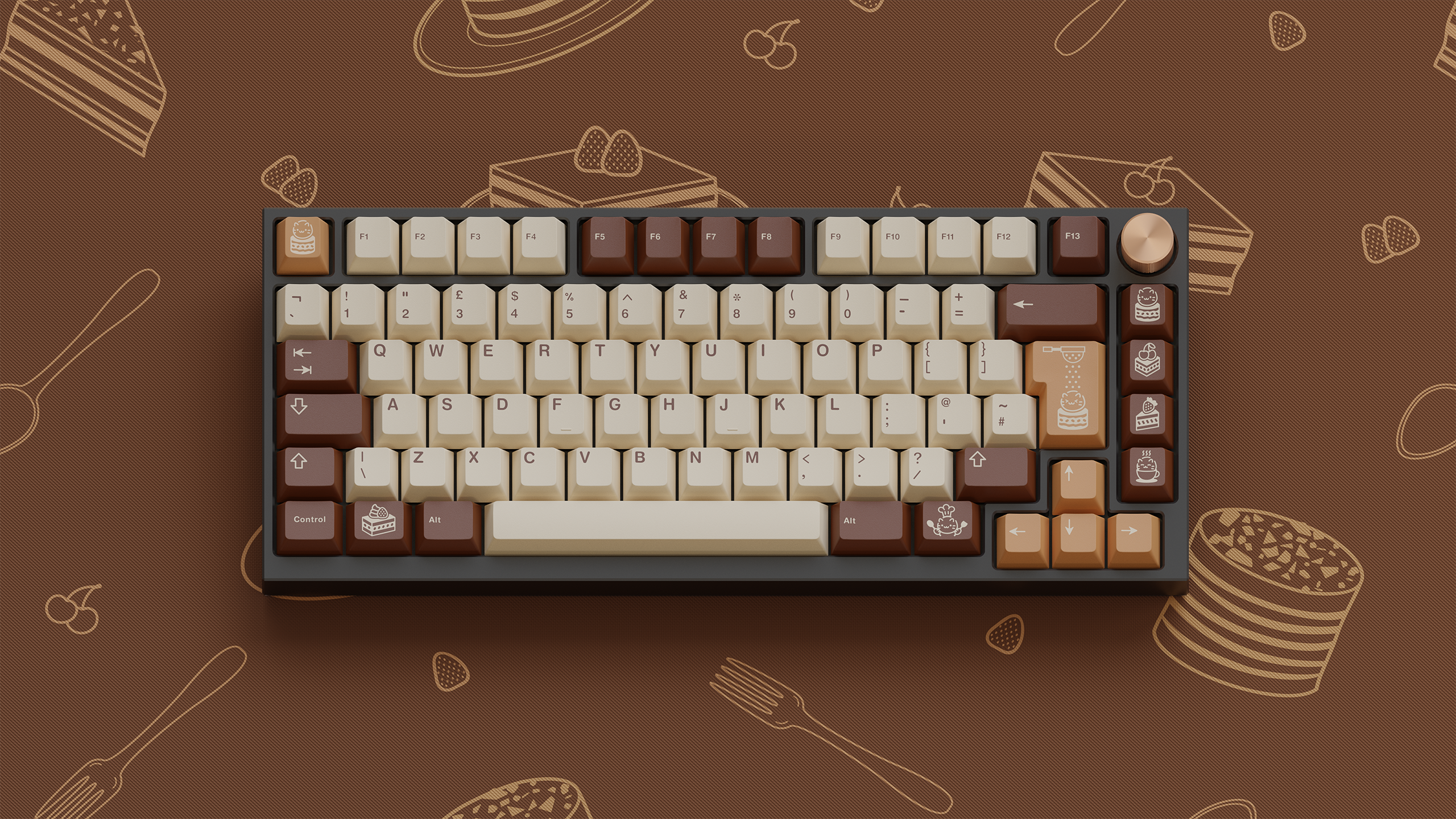 [In Stock] GMK CYL Tiramisu