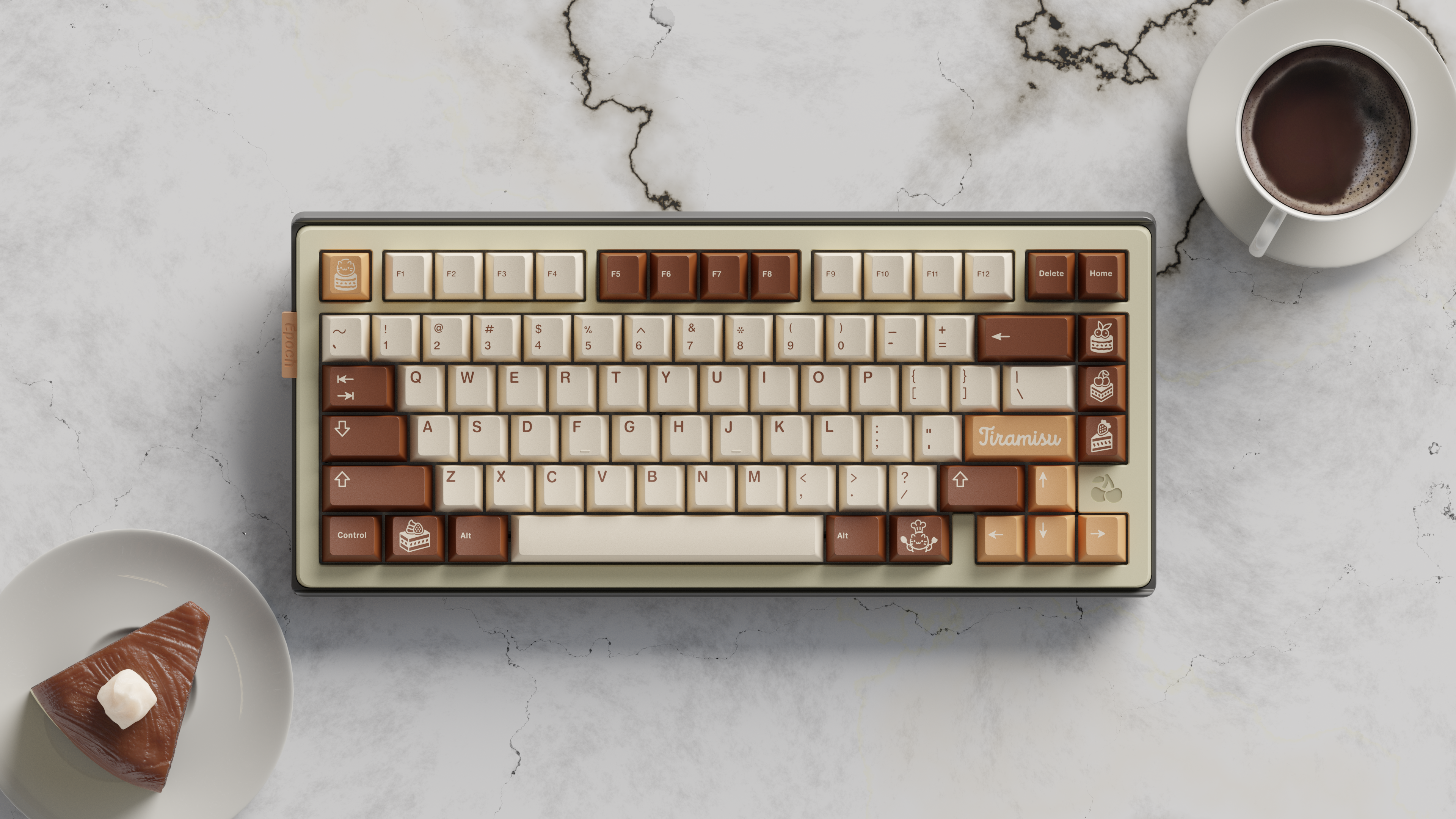 [In Stock] GMK CYL Tiramisu