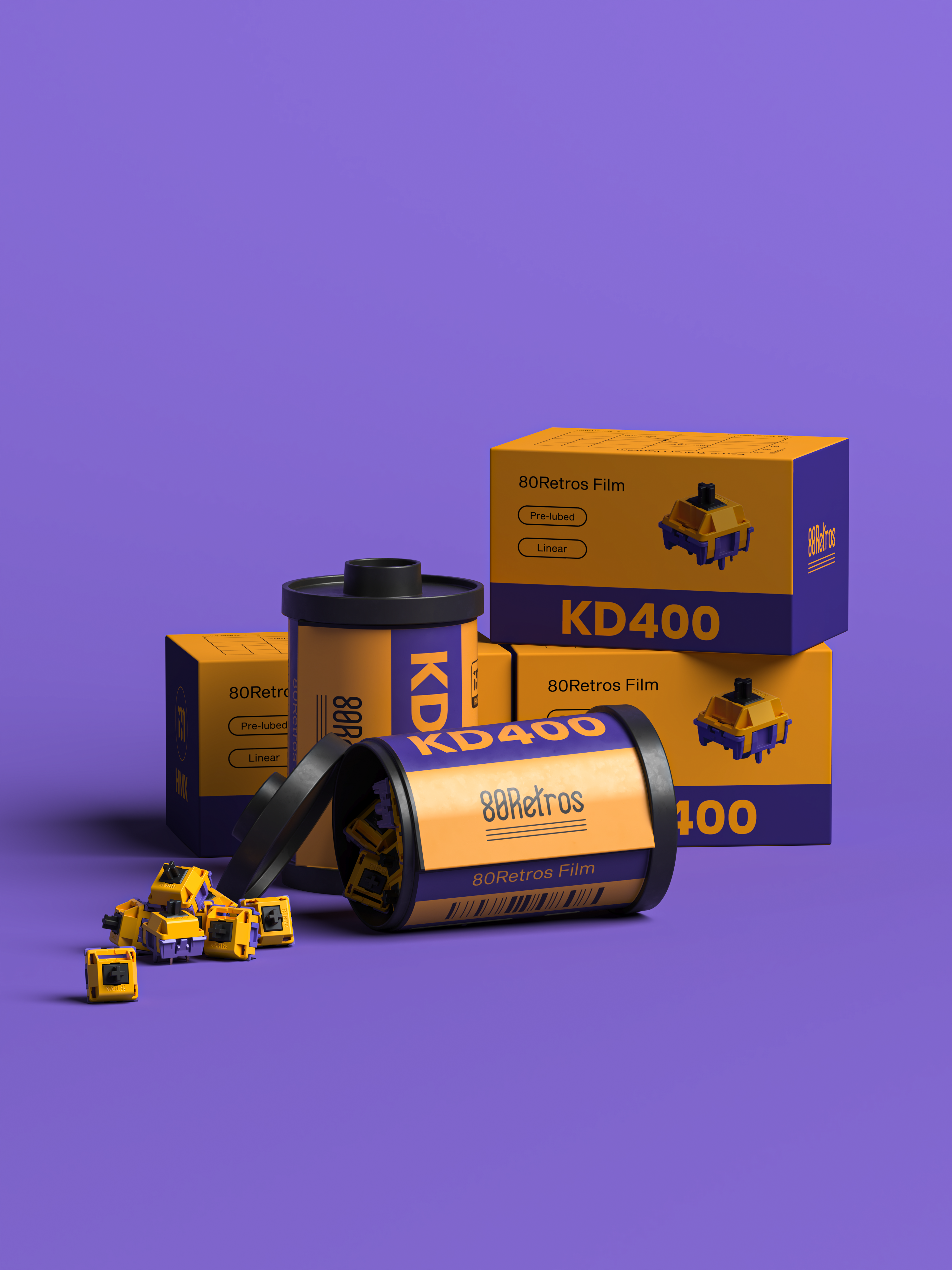 [Pre-Order] HMX KD400 Linear Switches