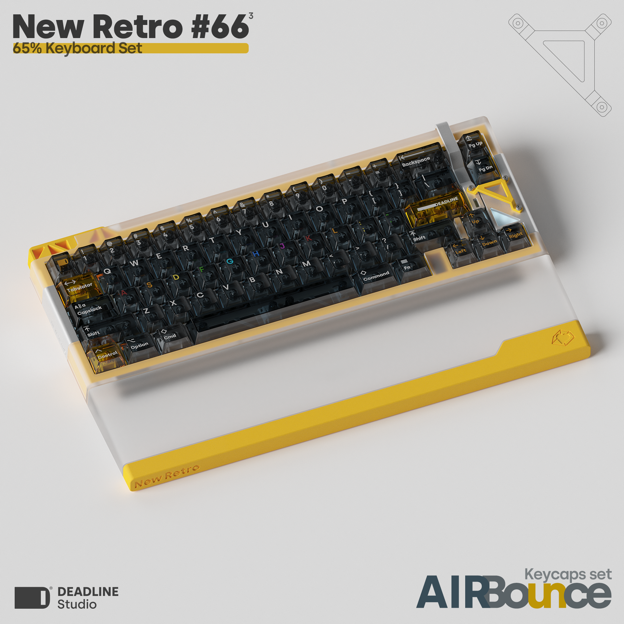 [Group Buy] DEADLINE Studio NewRetro#66v3 Keyboard Kit