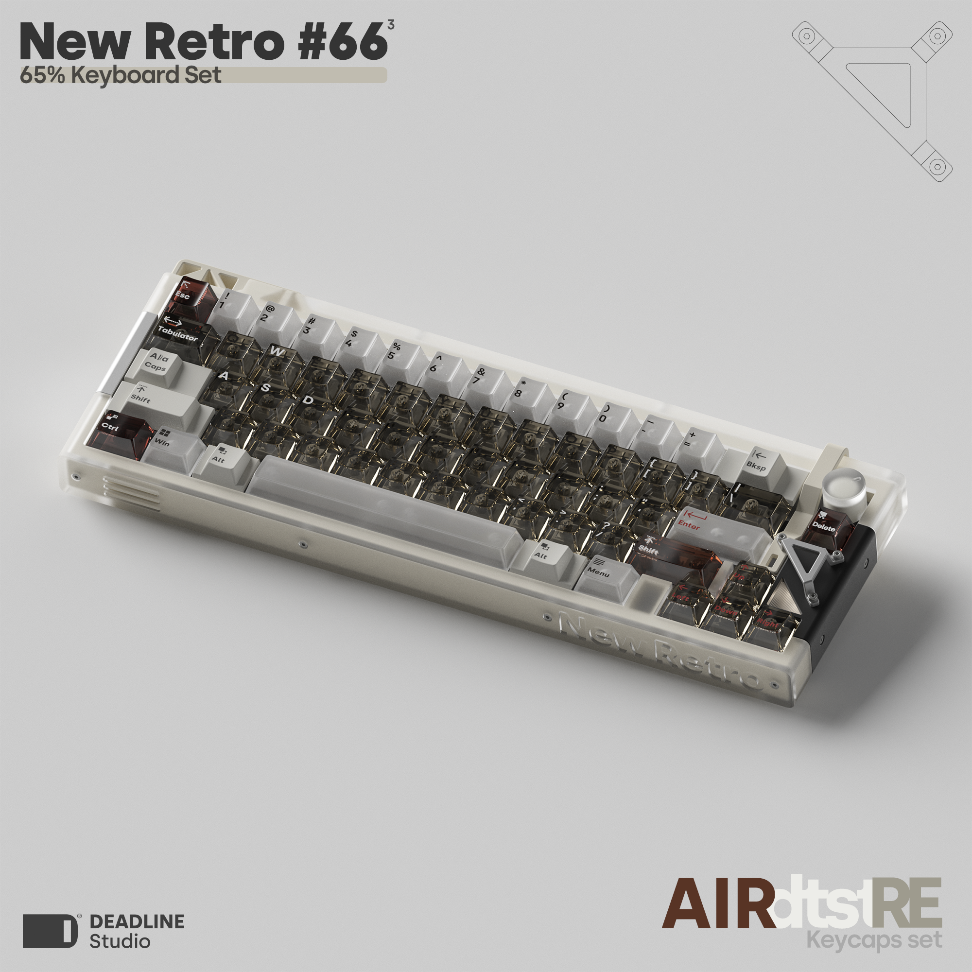 [Group Buy] DEADLINE Studio NewRetro#66v3 Keyboard Kit
