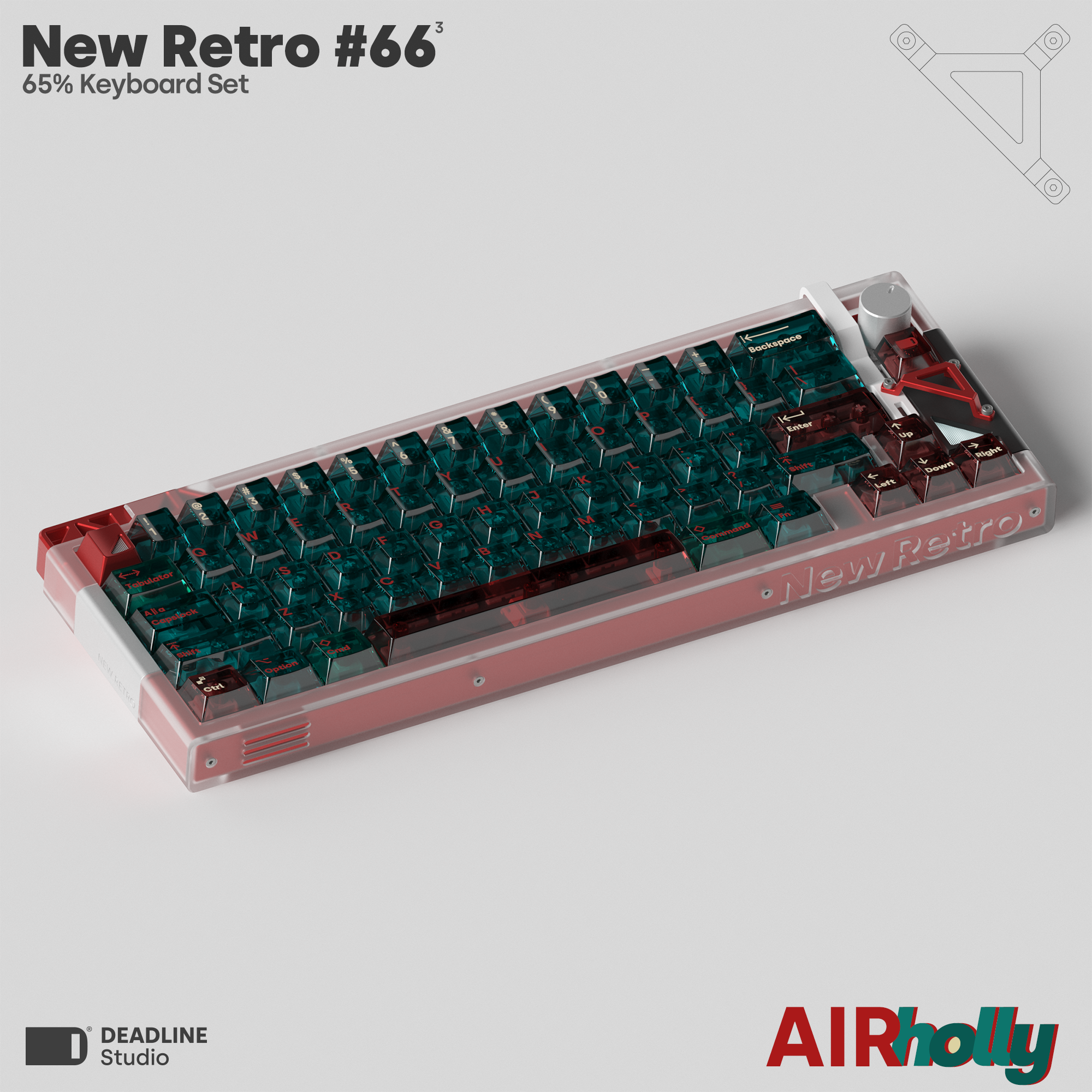 [Group Buy] DEADLINE Studio NewRetro#66v3 Keyboard Kit