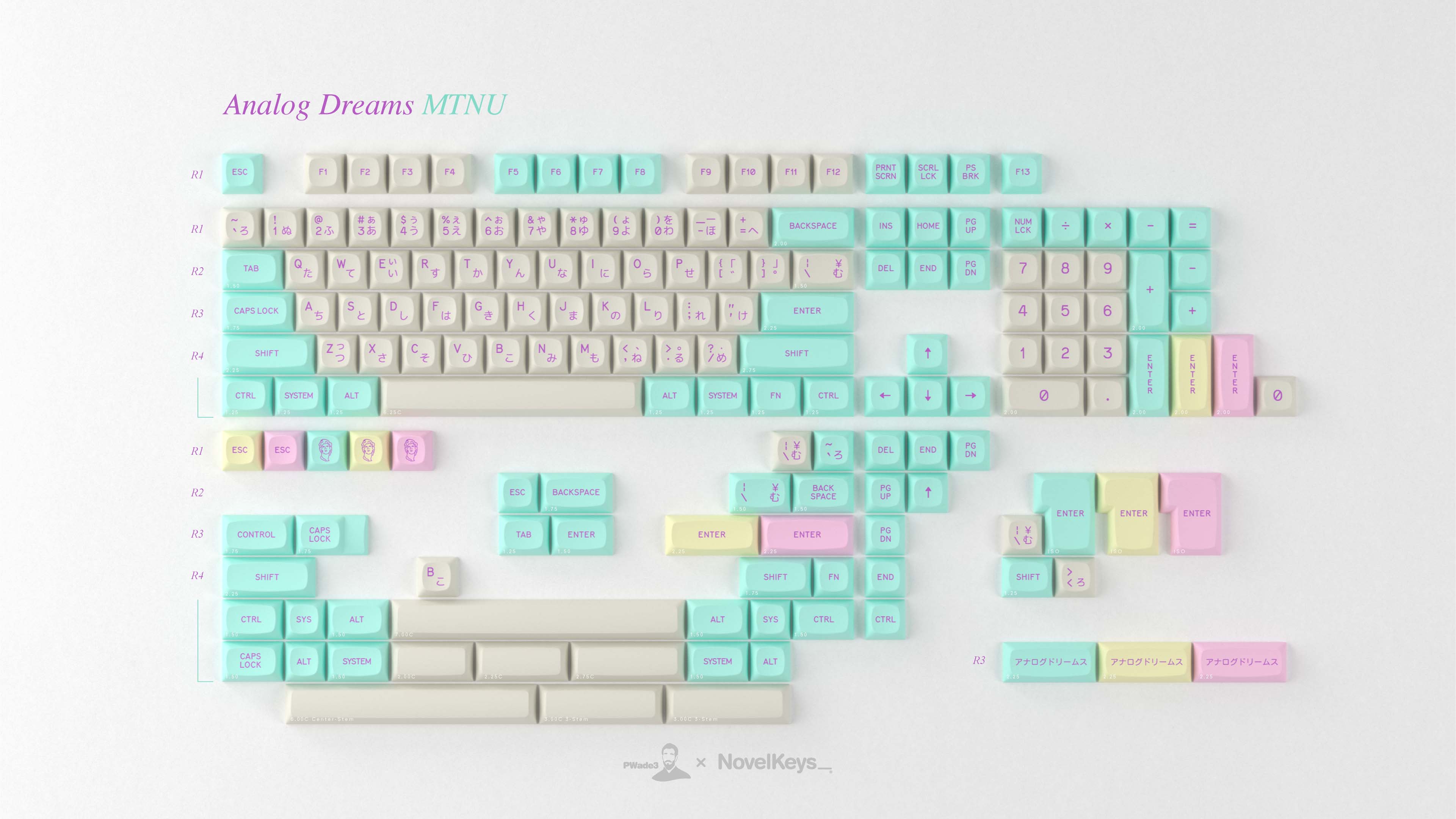 [Group Buy] GMK Analog Dreams R3 Keycaps