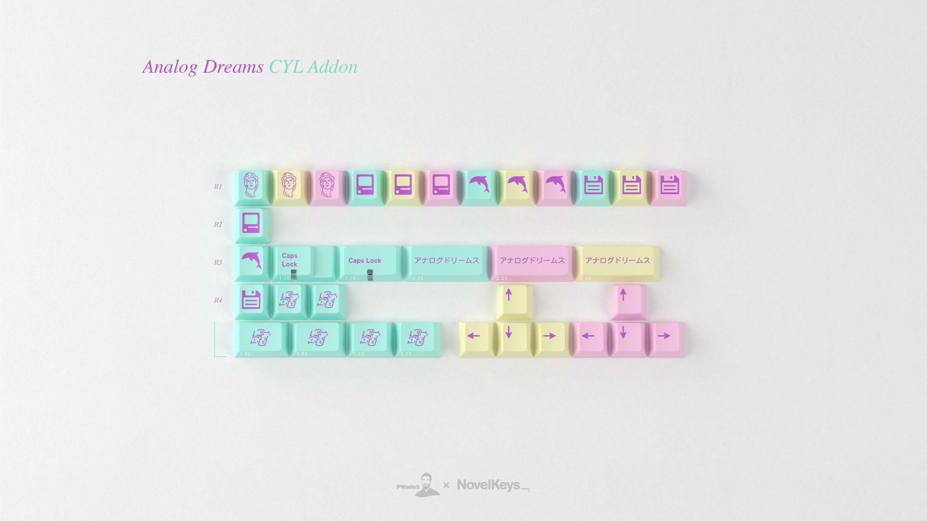 [Group Buy] GMK Analog Dreams R3 Keycaps