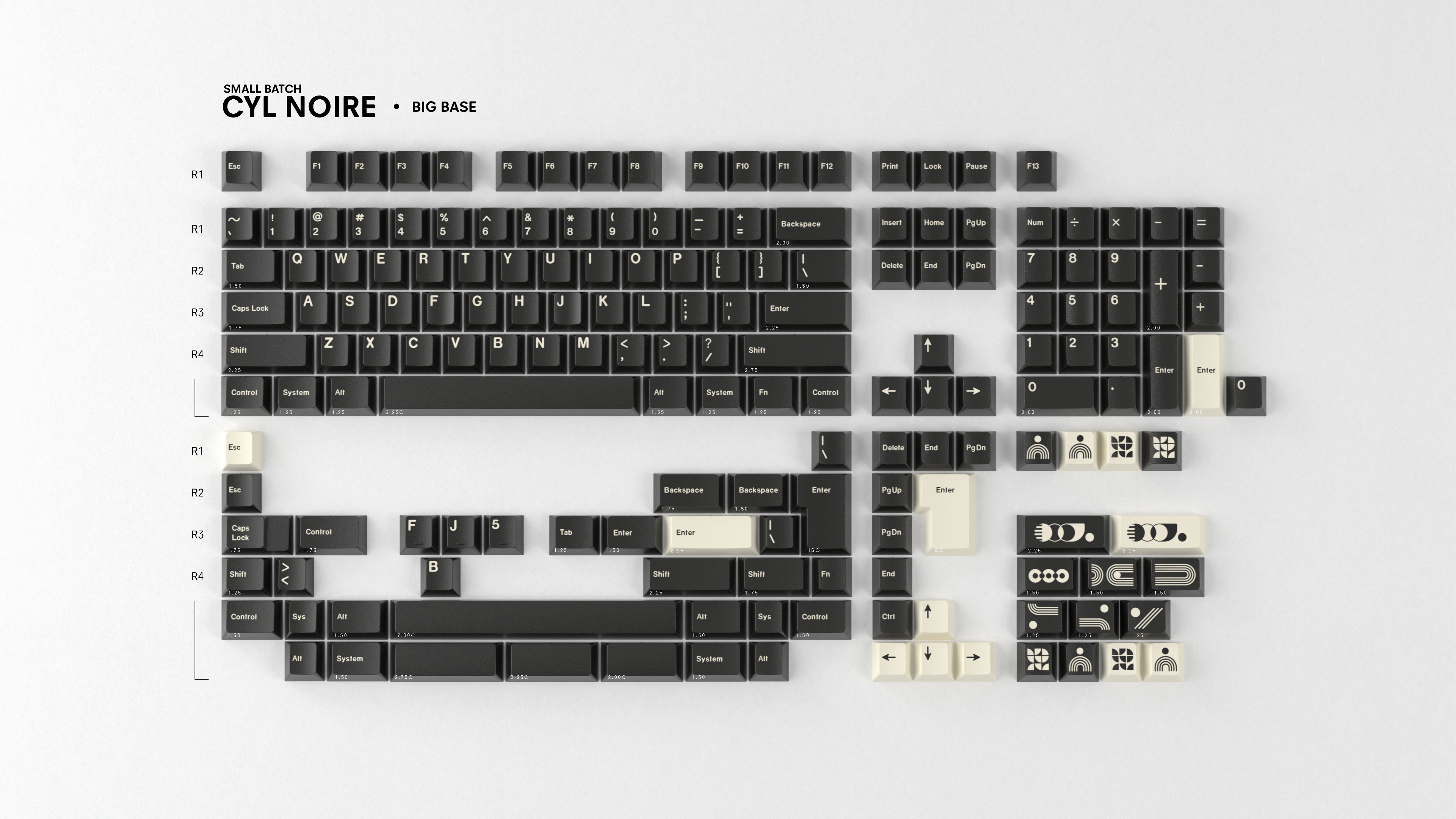 [Group Buy] GMK CYL Noire Small Batch