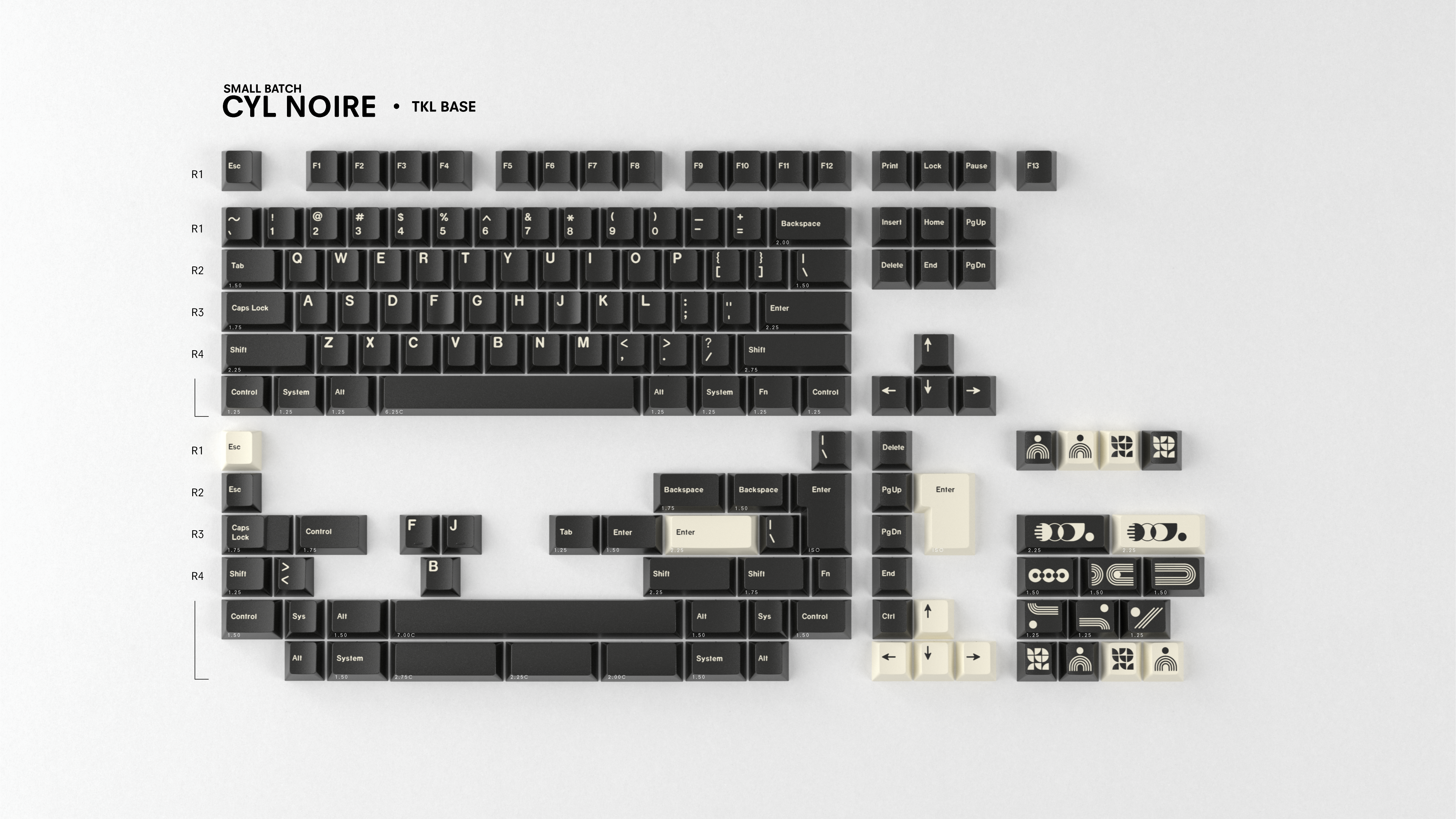 [Group Buy] GMK CYL Noire Small Batch