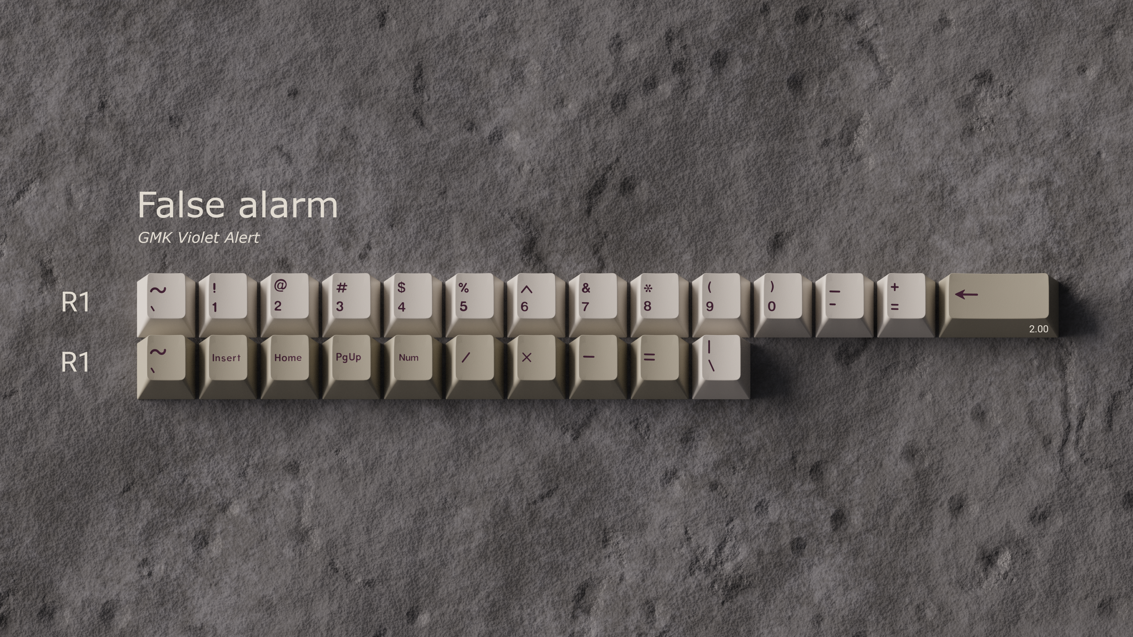 [Pre-Order] GMK CYL Violet Alert