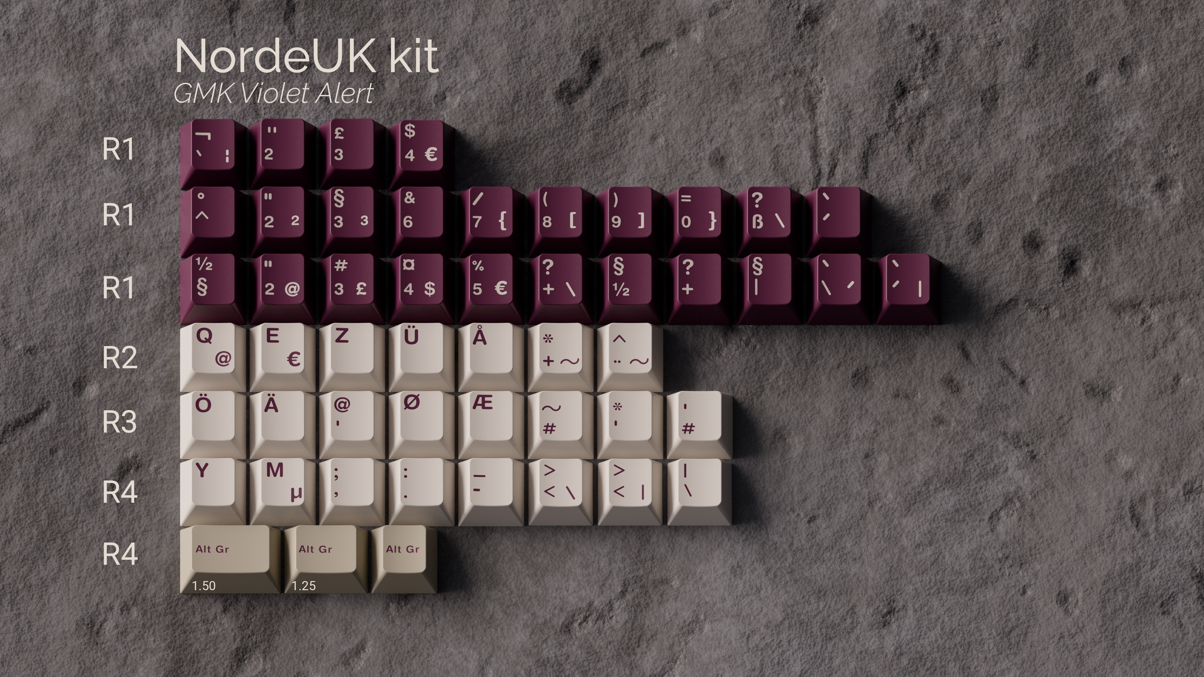 [Pre-Order] GMK CYL Violet Alert