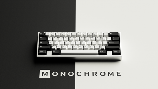 [In Stock] GMK CYL Monochrome R2 – iLumkb