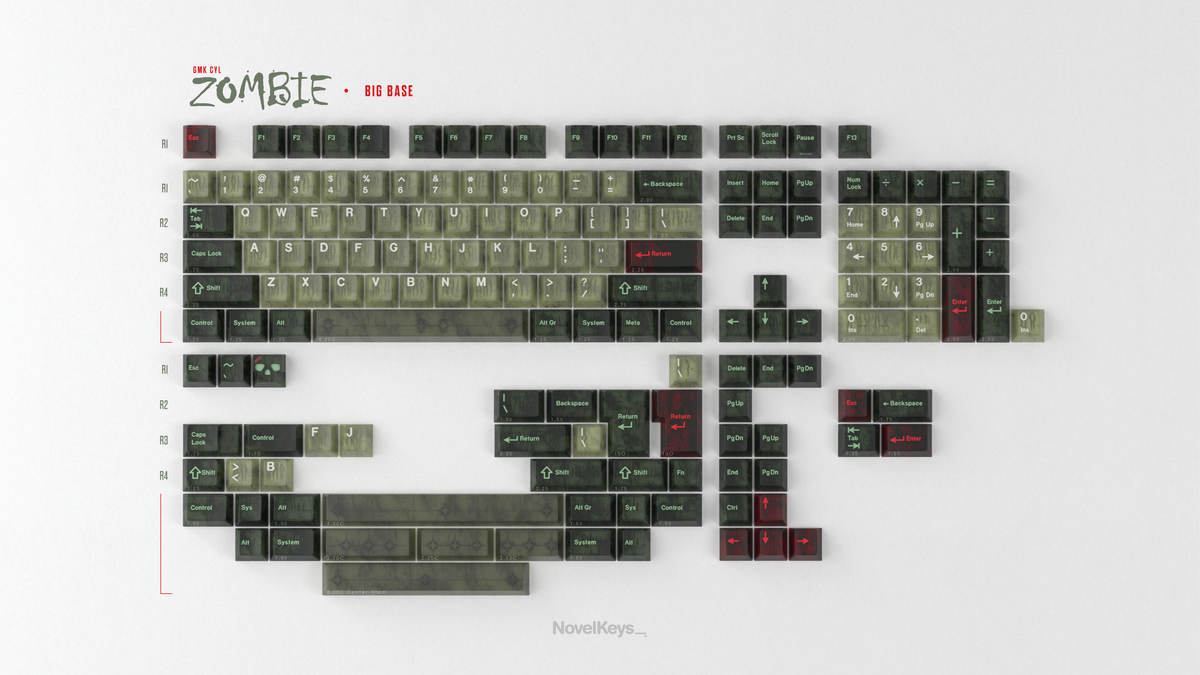 [Group Buy] GMK CYL Zombie