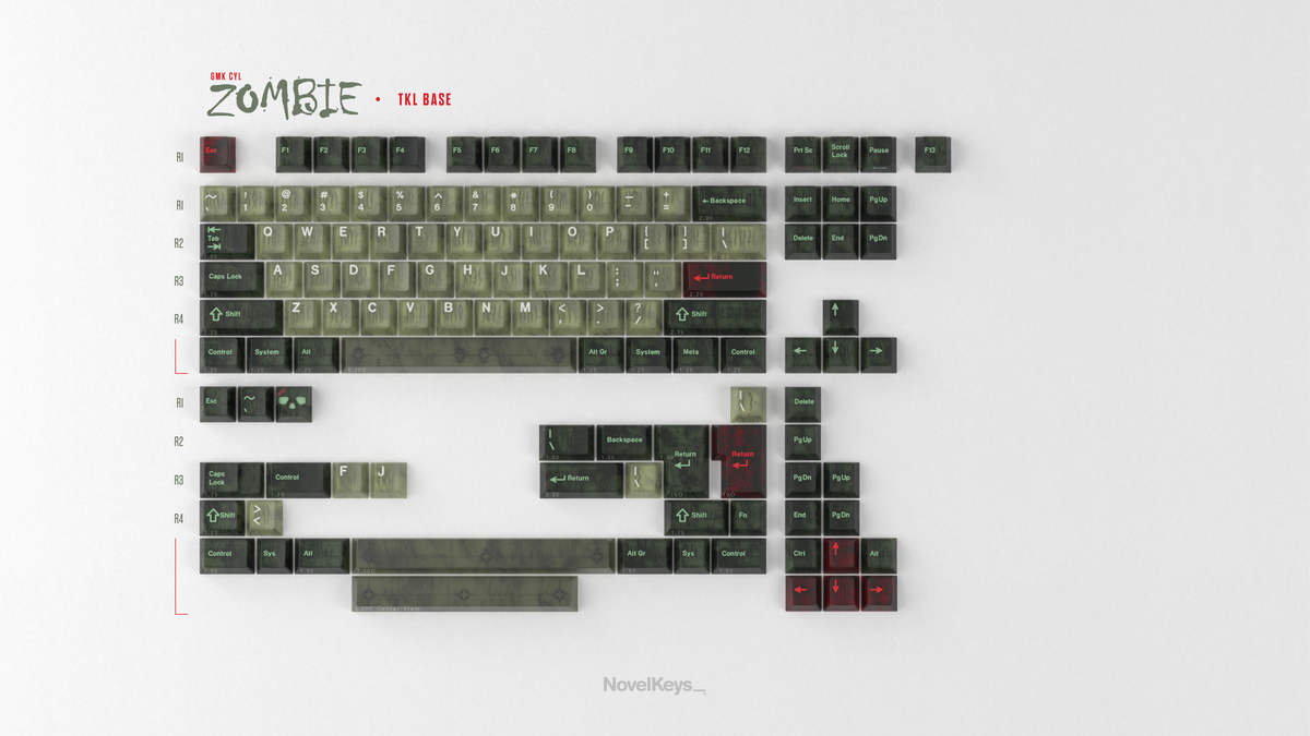 [Group Buy] GMK CYL Zombie