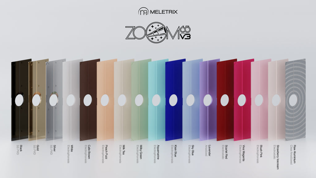 [Group Buy] Meletrix ZOOM65 V3 Add On - Back Plate