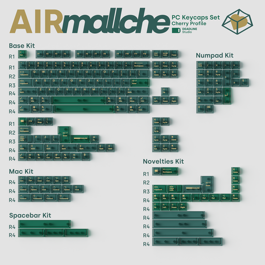 In Stock] Deadline Studio Air Mallche Keycap Set – iLumkb