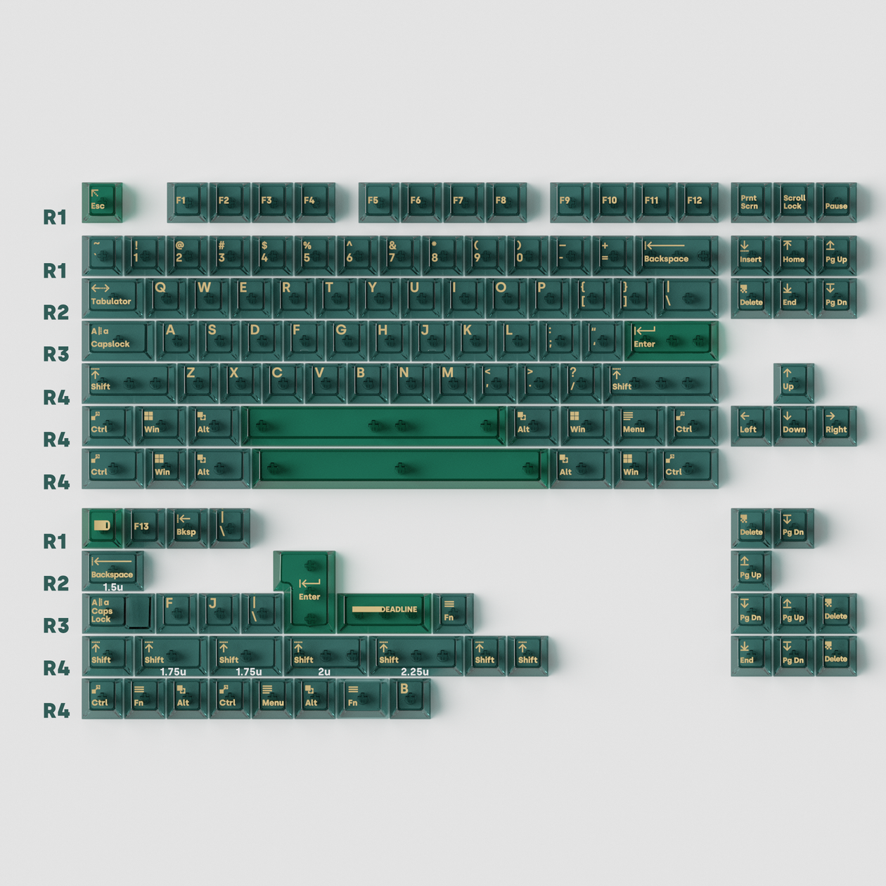 In Stock] Deadline Studio Air Mallche Keycap Set – iLumkb
