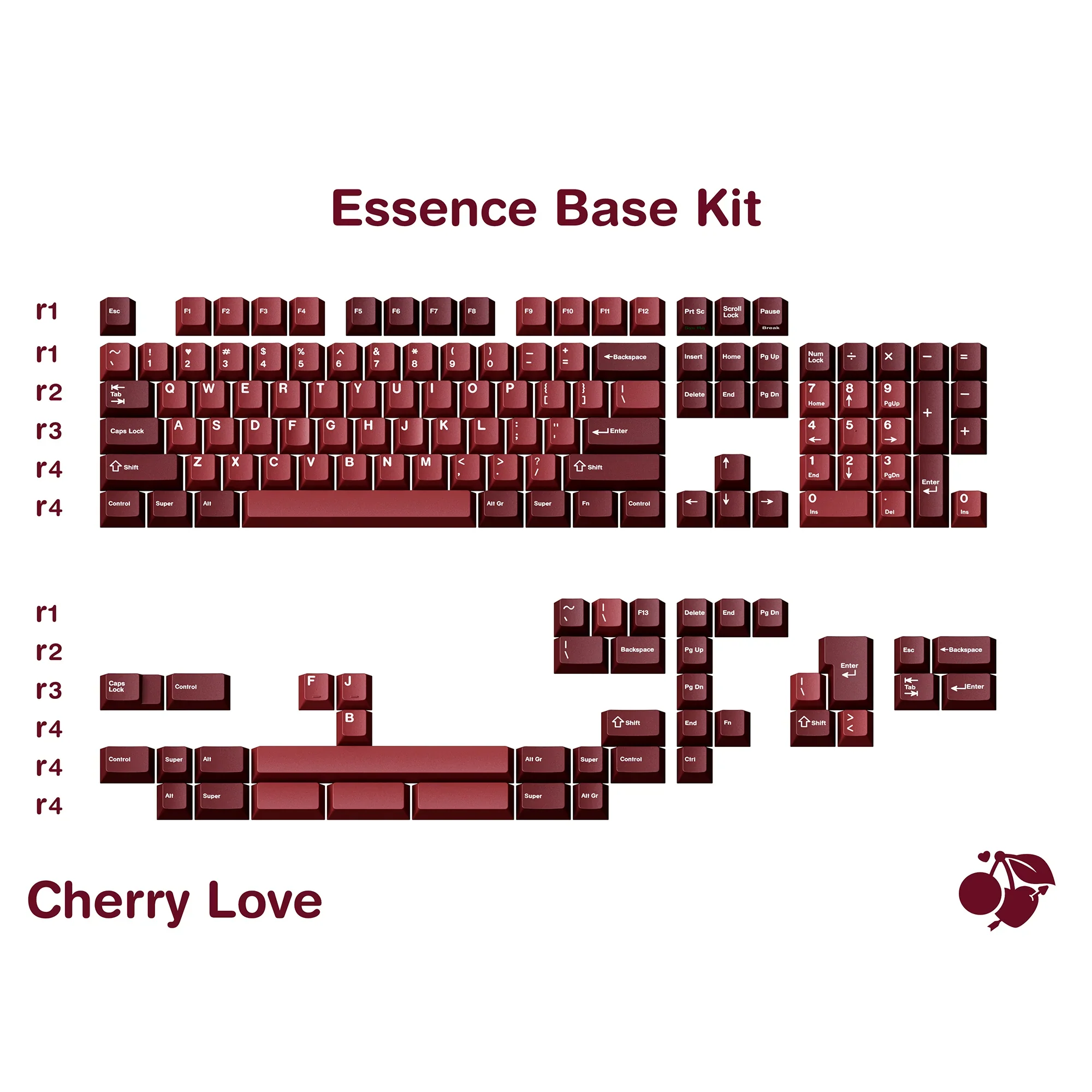 [Pre-Order] GMK CYL Cherry Love Keycap