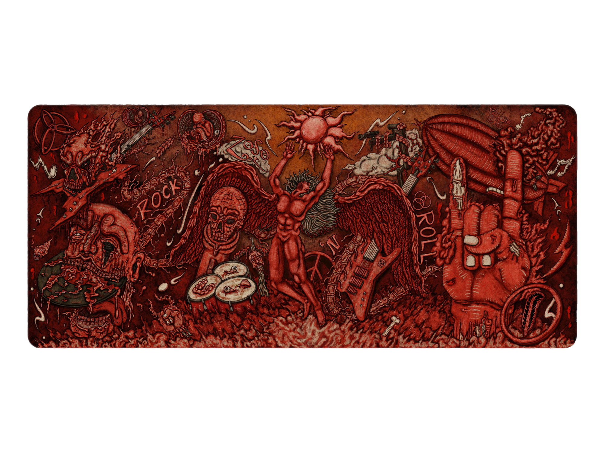 [In Stock] Led Zep R2 Deskmat