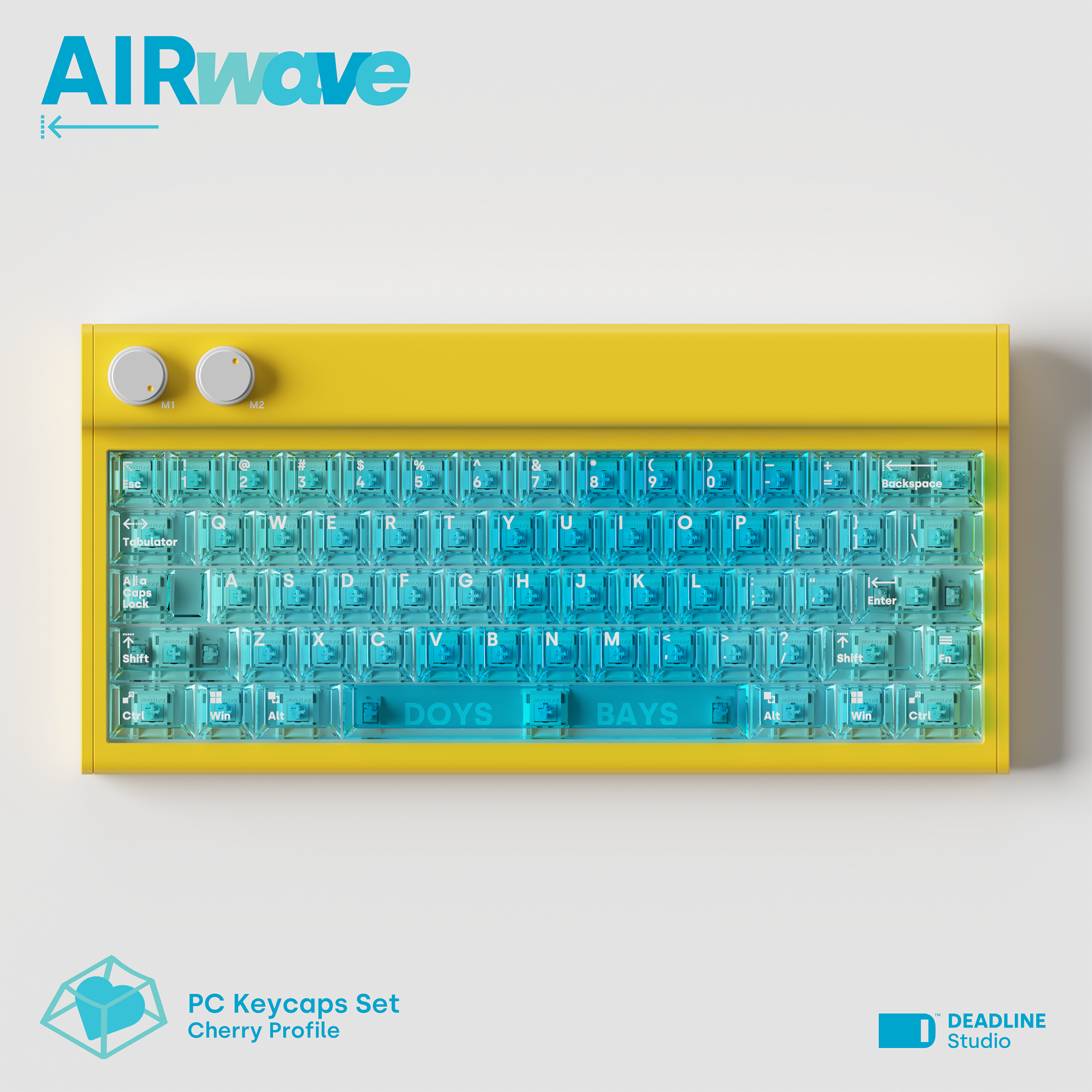 [Pre-Order] Deadline Studio Air Wave Keycap Set