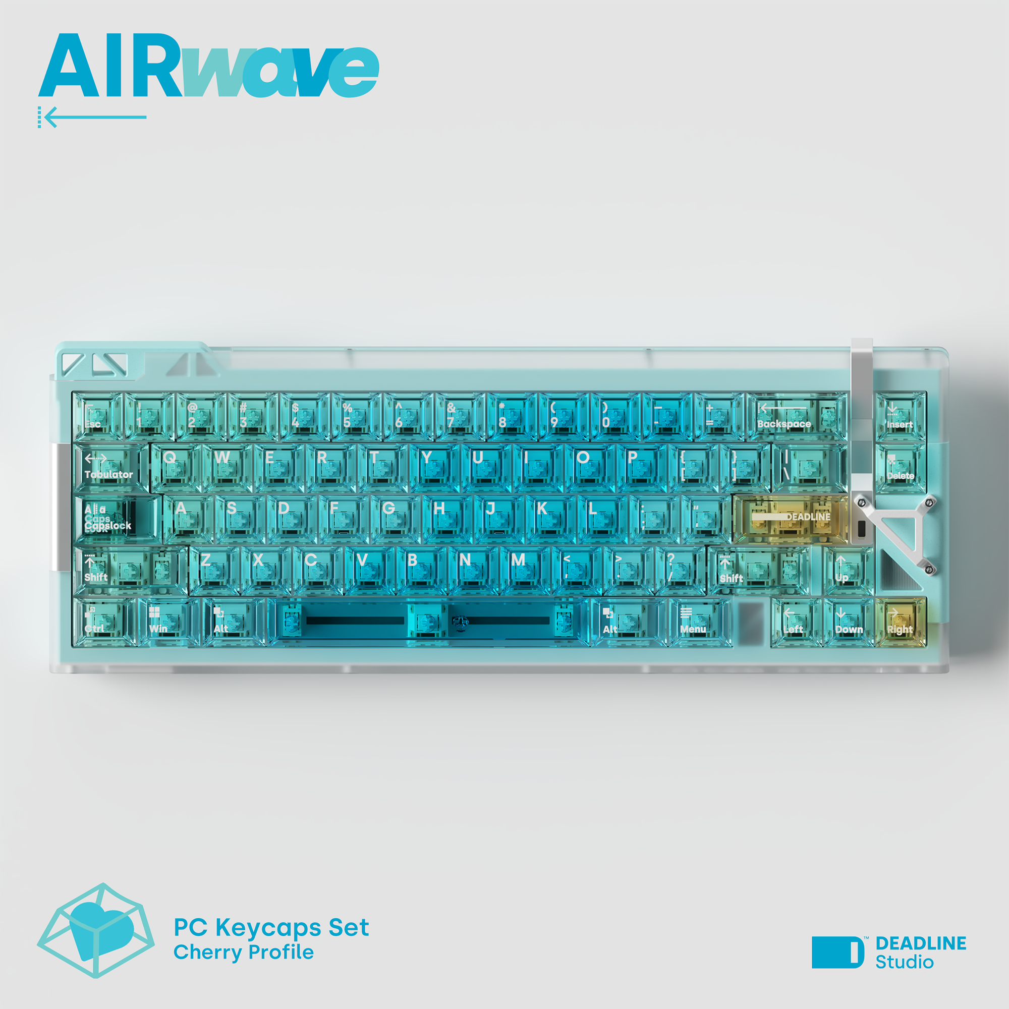 [In Stock] Deadline Studio Air Wave Keycap Set