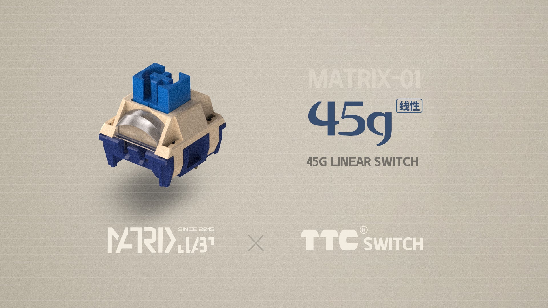 [In Stock] Matrix-01 Switches