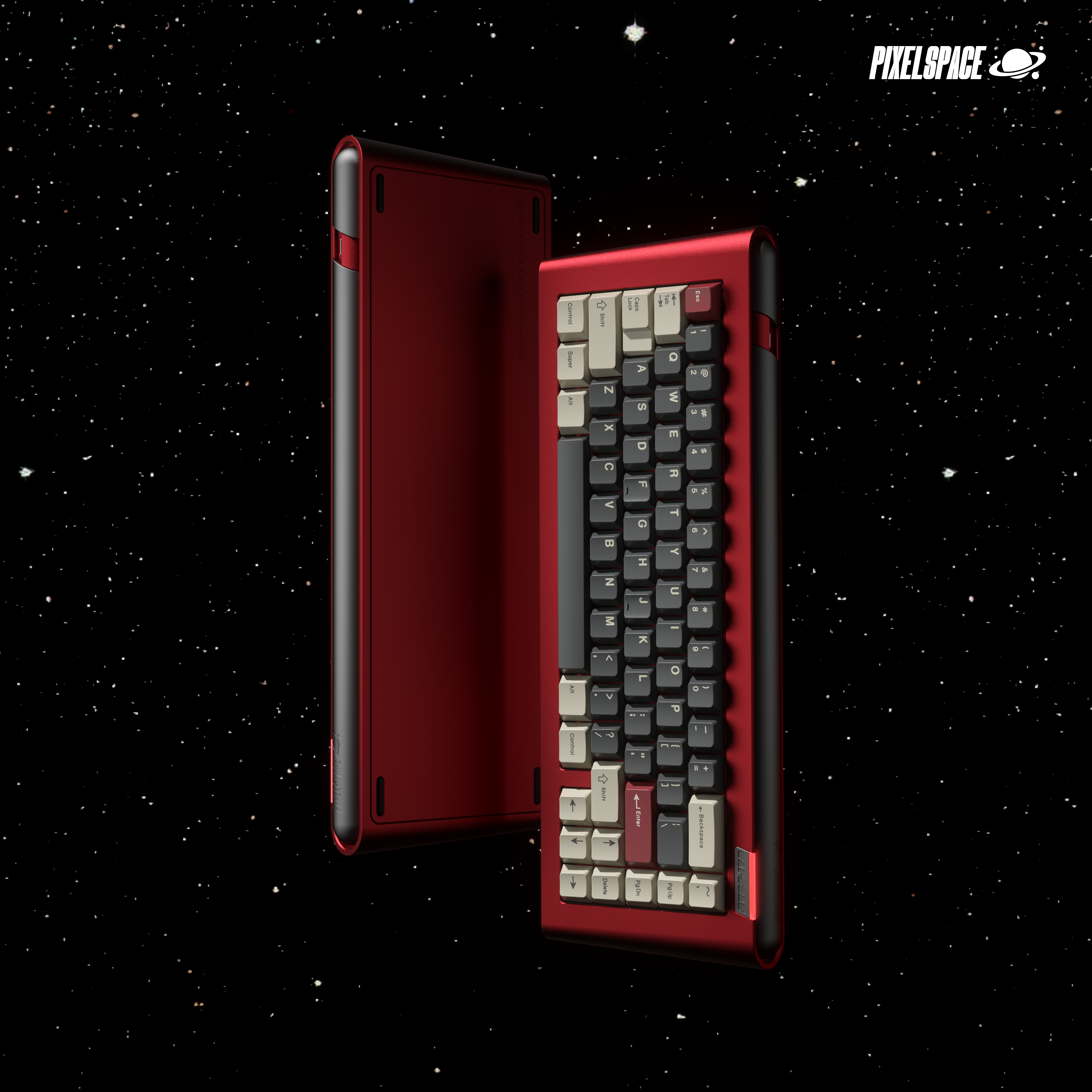 [In Stock] PixelSpace Capsule65 Keyboard Kit